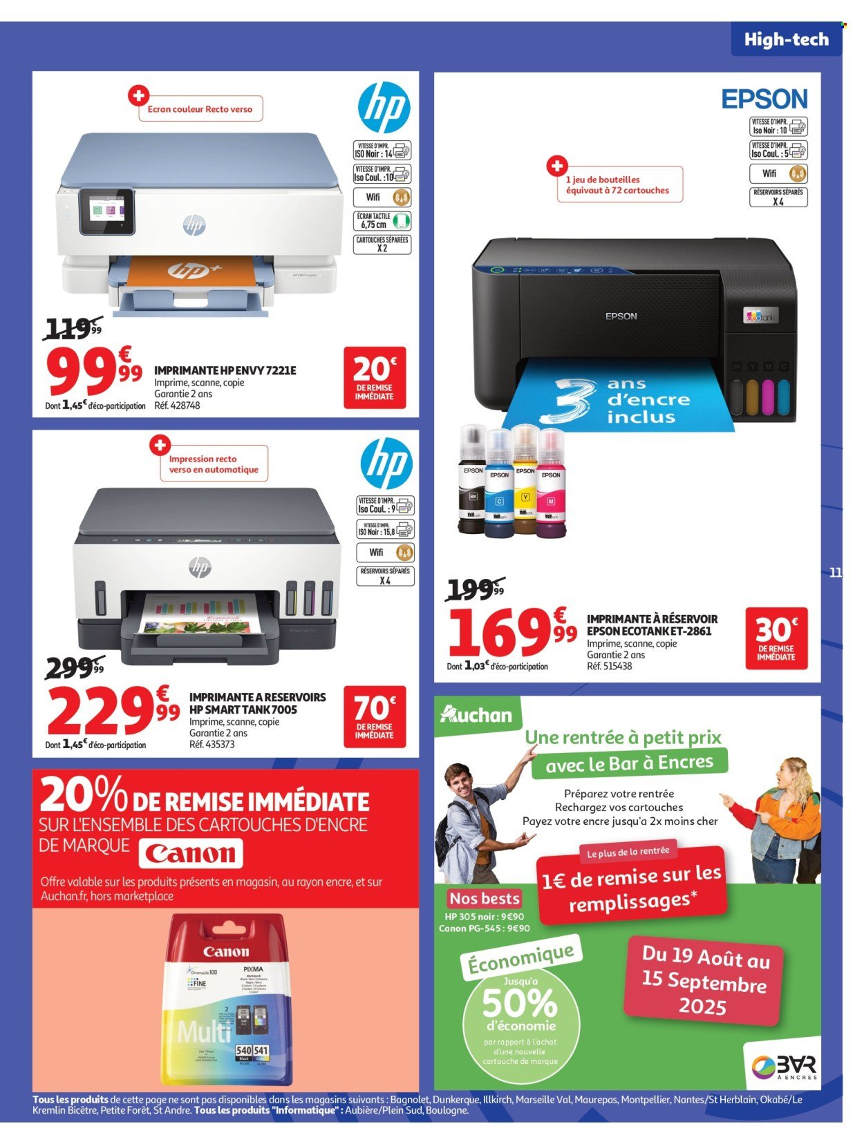 Catalogue AUCHAN - Rentrée des classes : c'est bon de rentrer moins cher (2025-08-19 - 2025-09-07)