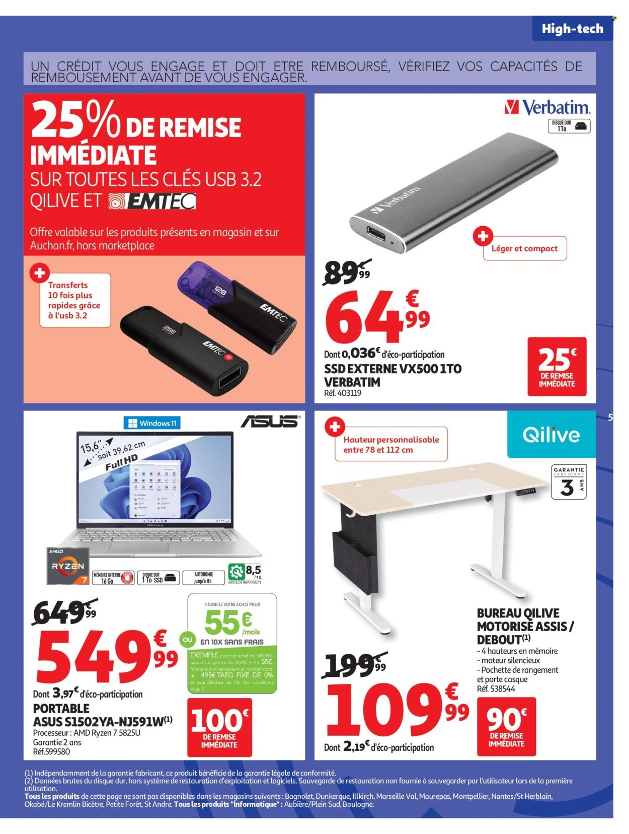 Catalogue AUCHAN - Rentrée des classes : c'est bon de rentrer moins cher (2025-08-19 - 2025-09-07)