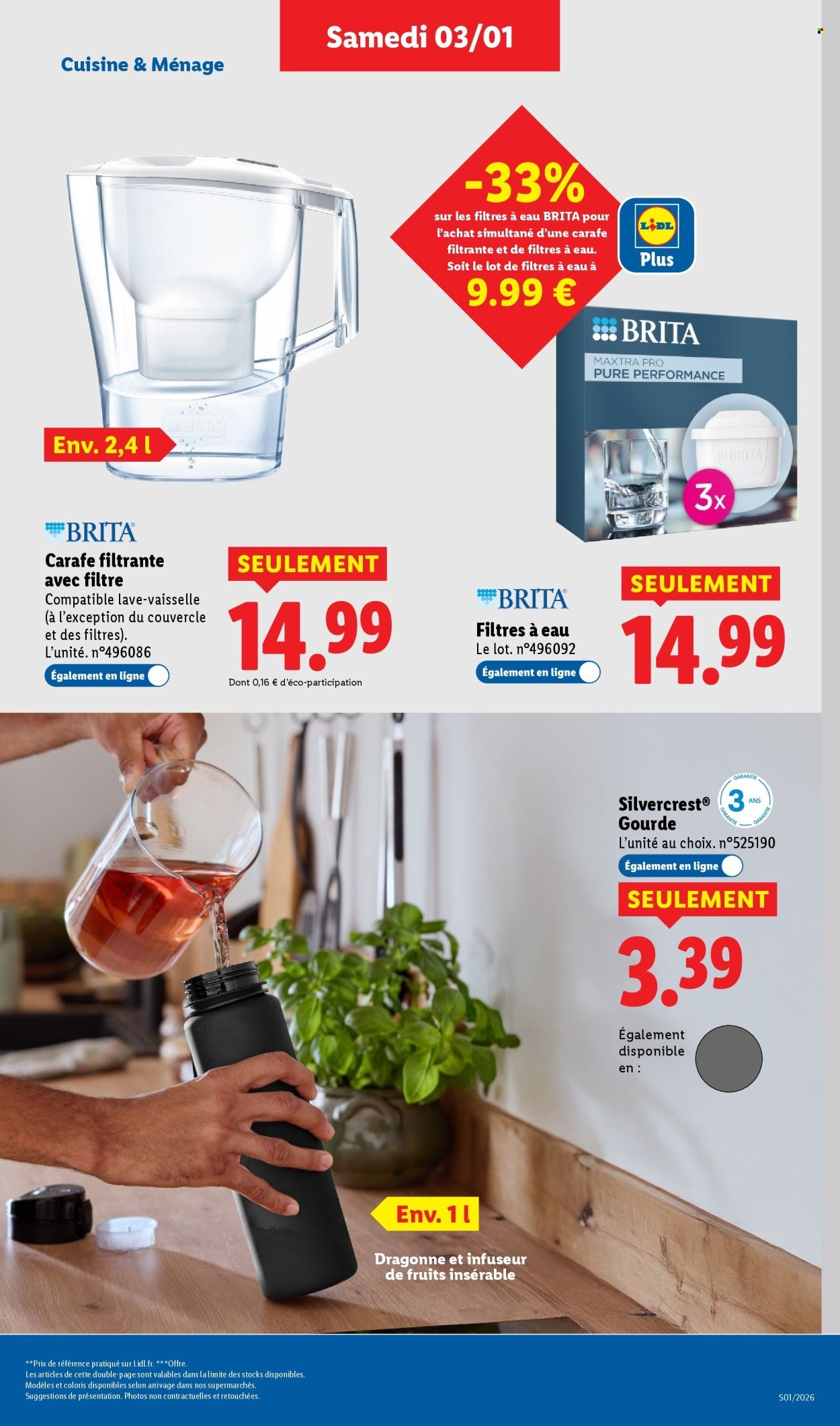 Catalogue LIDL - Les bonnes affaires de la semaine (2025-12-29 - 2026-01-03)