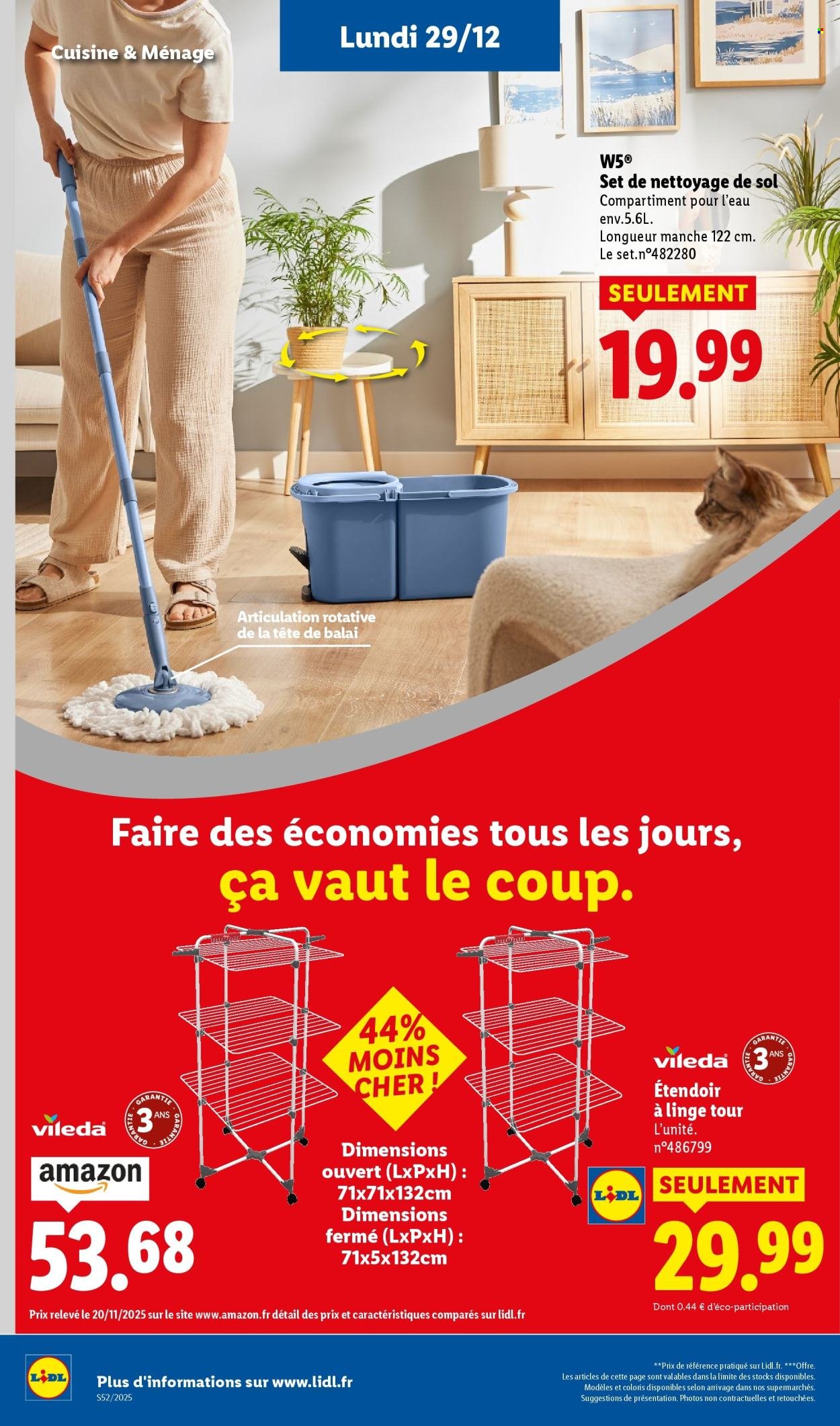 Catalogue LIDL - Les bonnes affaires de la semaine (2025-12-29 - 2026-01-03)
