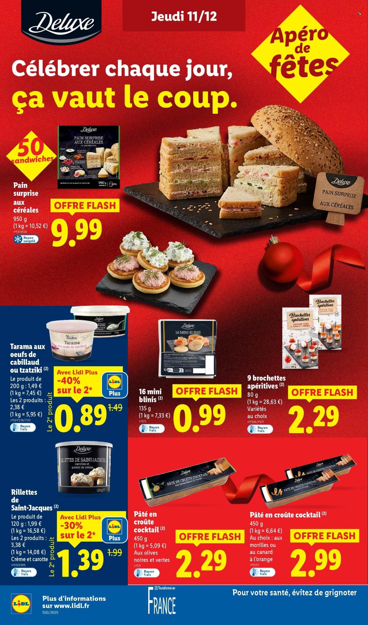Catalogue LIDL - Les promos de la semaine (2025-12-11 - 2025-12-17)