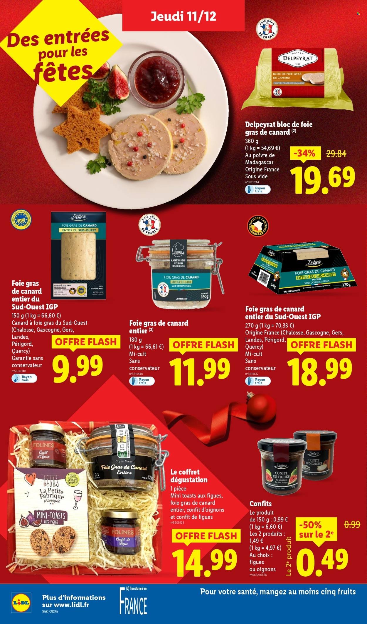 Catalogue LIDL - Les promos de la semaine (2025-12-11 - 2025-12-17)