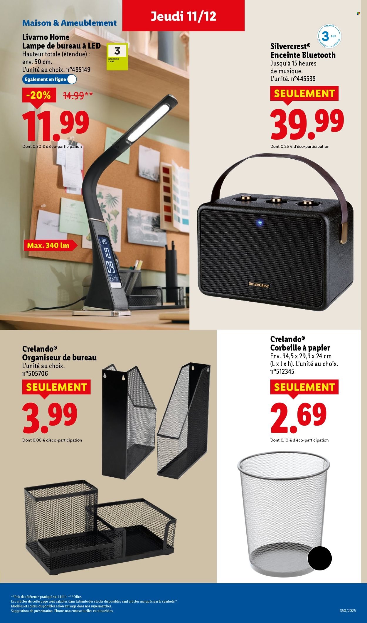 Catalogue LIDL - Les promos de la semaine (2025-12-11 - 2025-12-17)