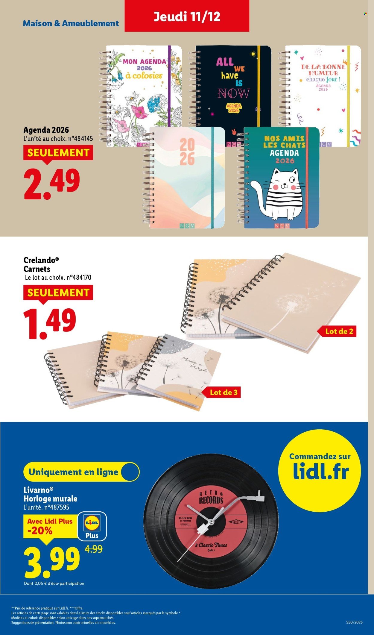 Catalogue LIDL - Les promos de la semaine (2025-12-11 - 2025-12-17)