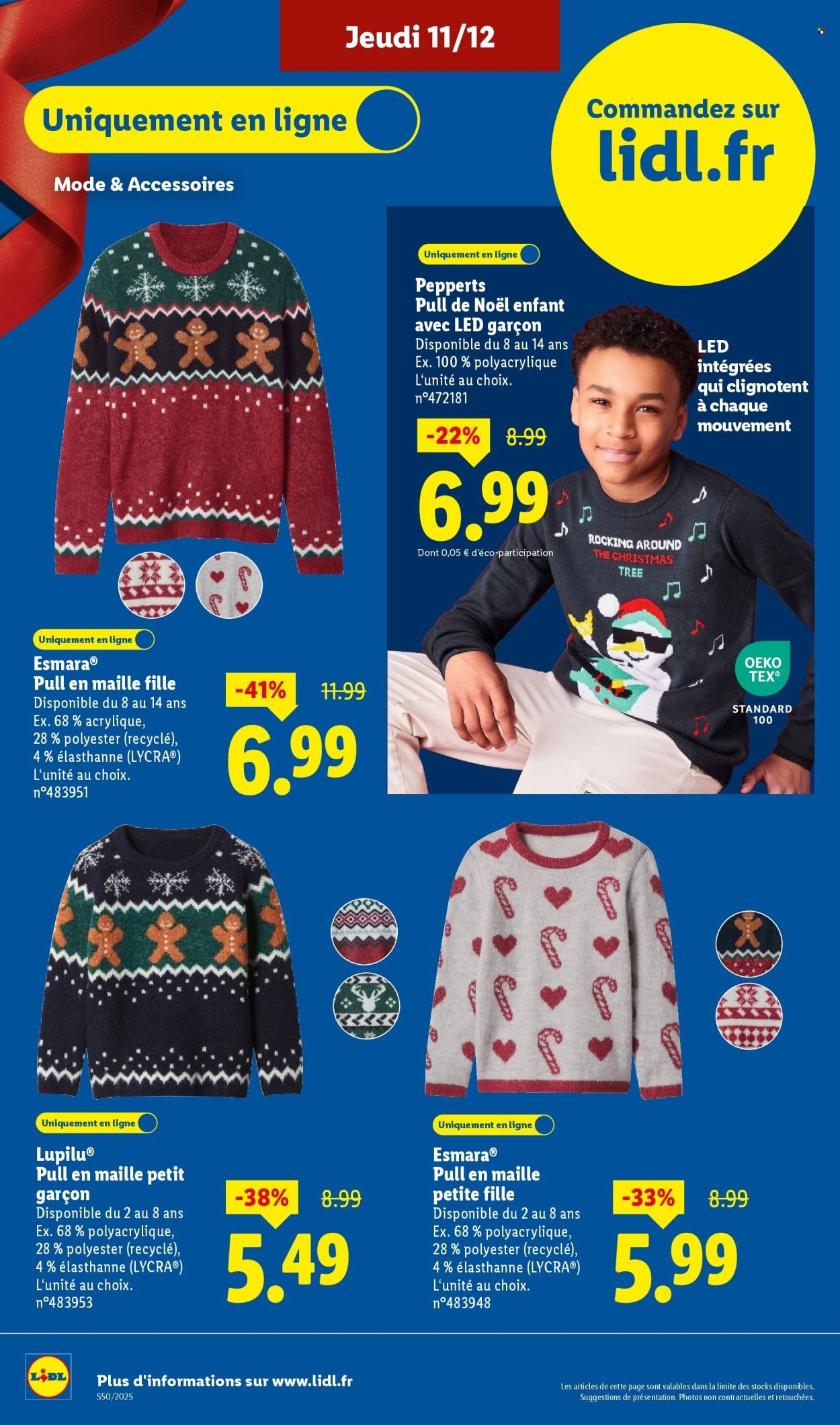 Catalogue LIDL - Les promos de la semaine (2025-12-11 - 2025-12-17)