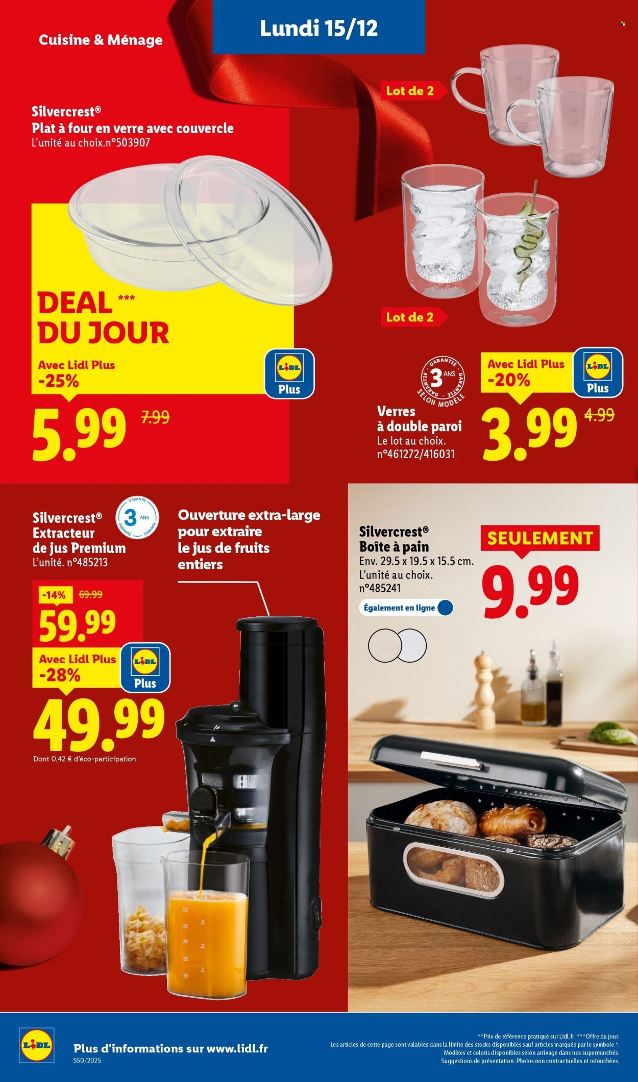Catalogue LIDL - Les promos de la semaine (2025-12-11 - 2025-12-17)