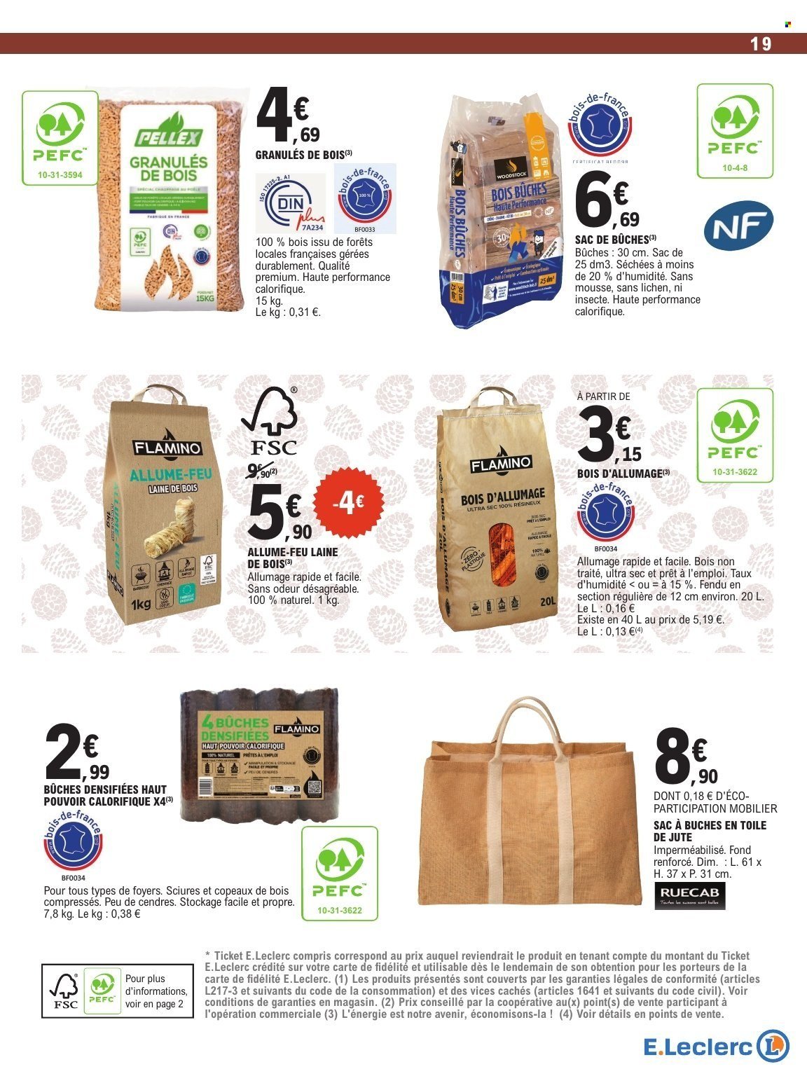 Catalogue E.LECLERC - JARDIN D'AUTOMNE BRICO CHAUFFAGE (2025-09-23 - 2025-10-04)