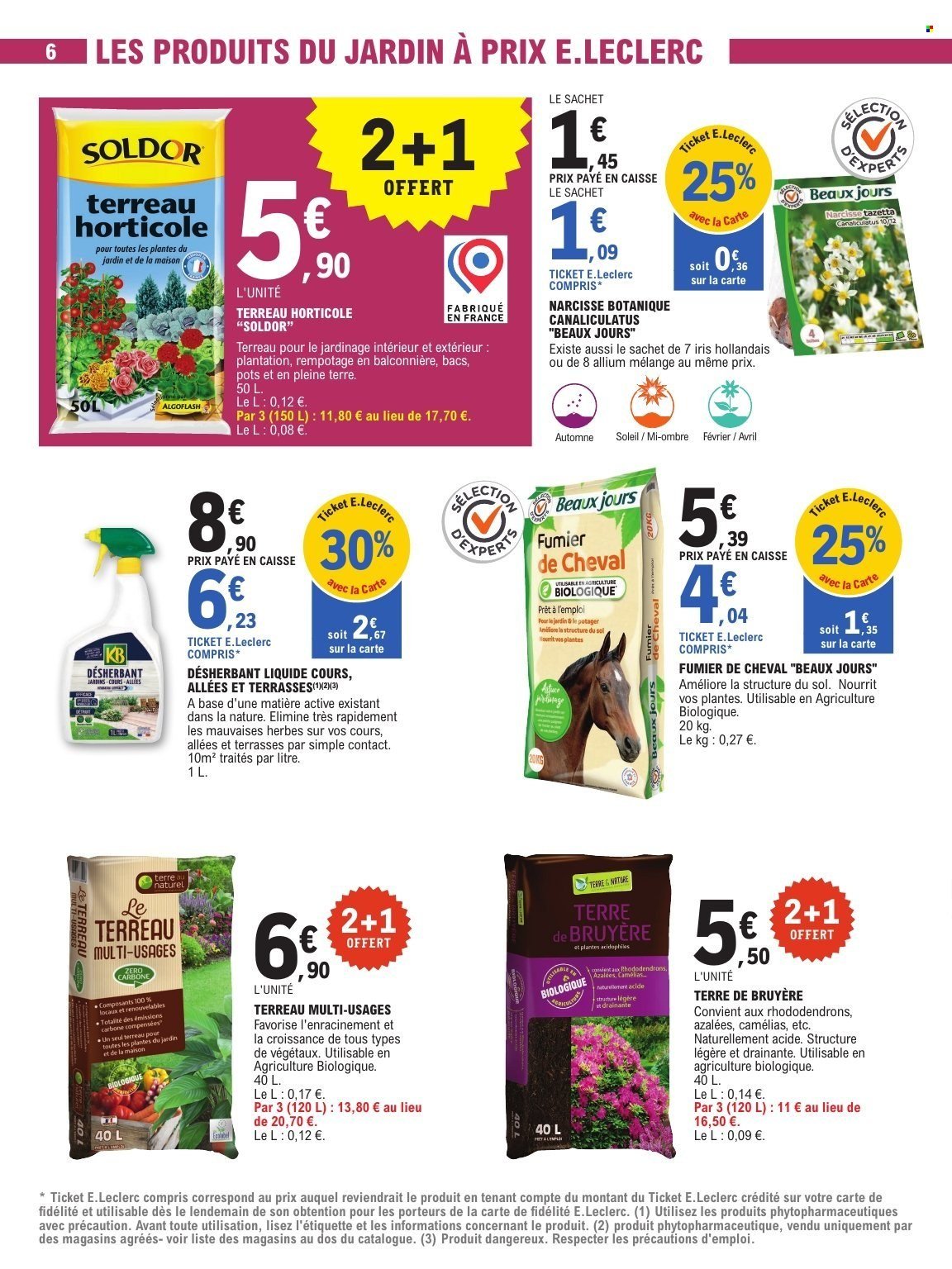 Catalogue E.LECLERC - JARDIN D'AUTOMNE BRICO CHAUFFAGE (2025-09-23 - 2025-10-04)