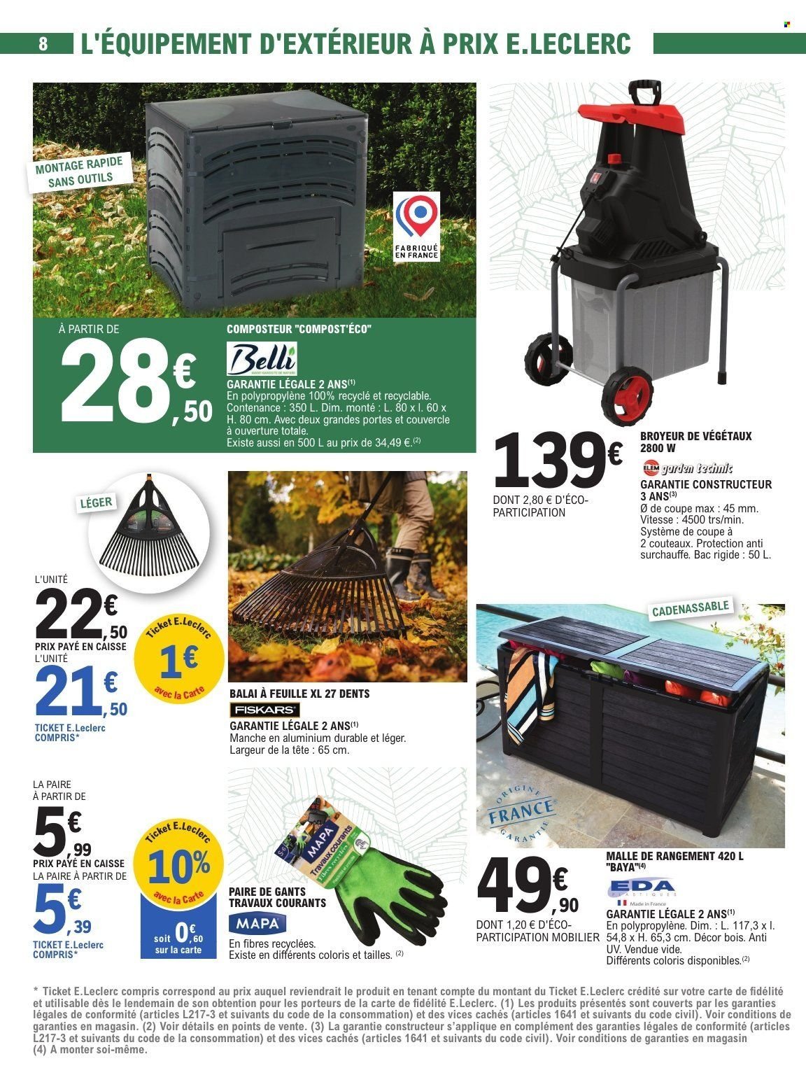 Catalogue E.LECLERC - JARDIN D'AUTOMNE BRICO CHAUFFAGE (2025-09-23 - 2025-10-04)