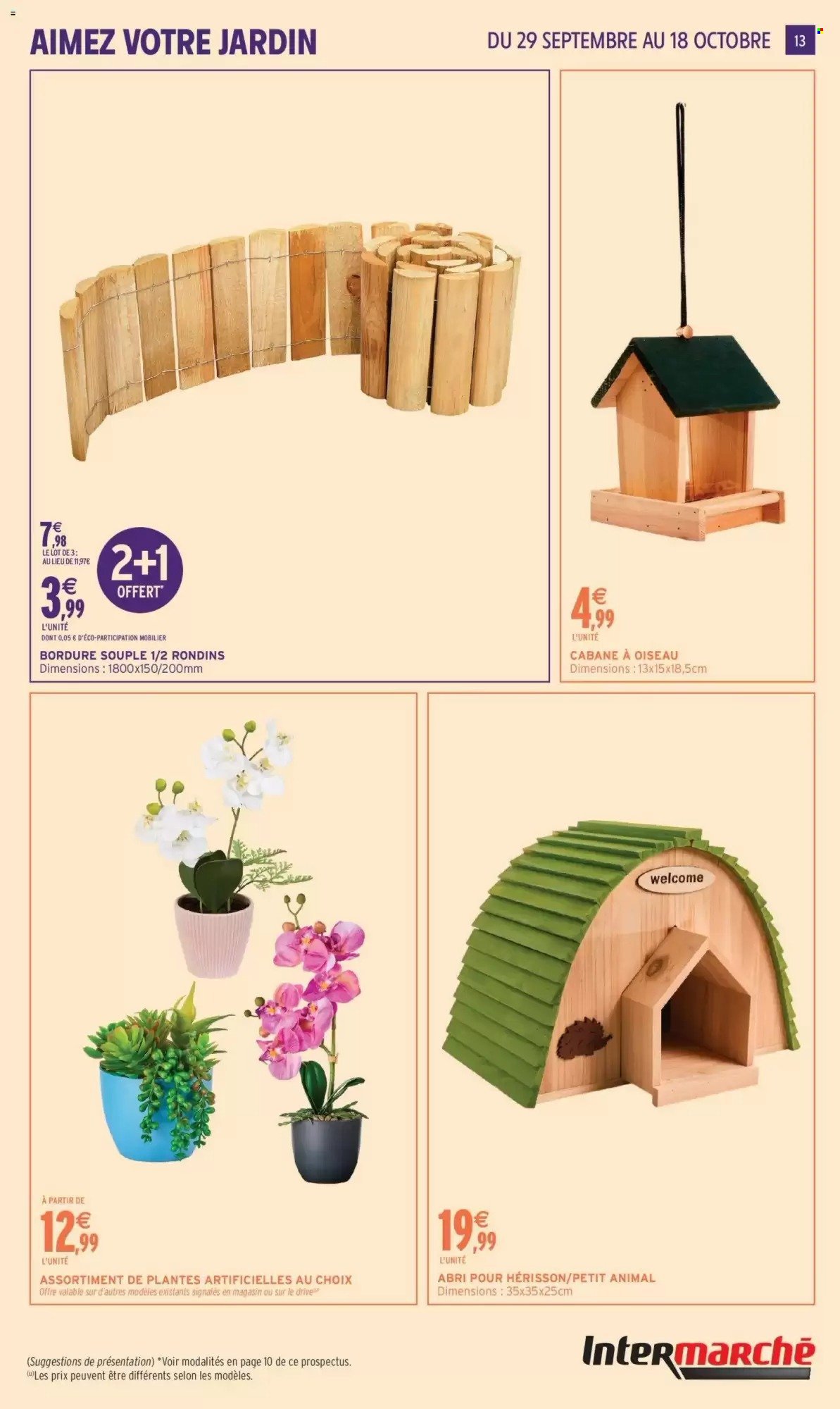 Catalogue INTERMARCHÉ - Jardin d'automne