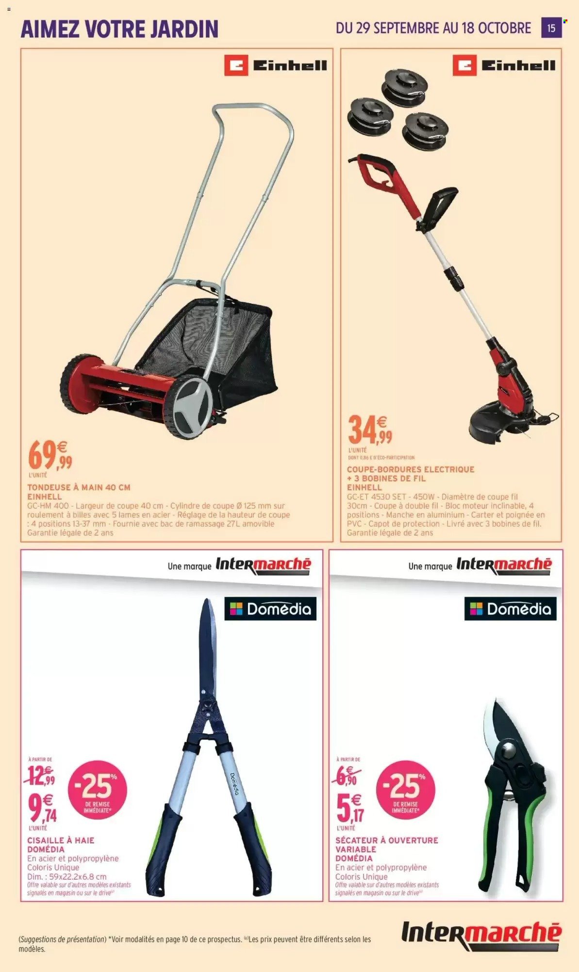 Catalogue INTERMARCHÉ - Jardin d'automne
