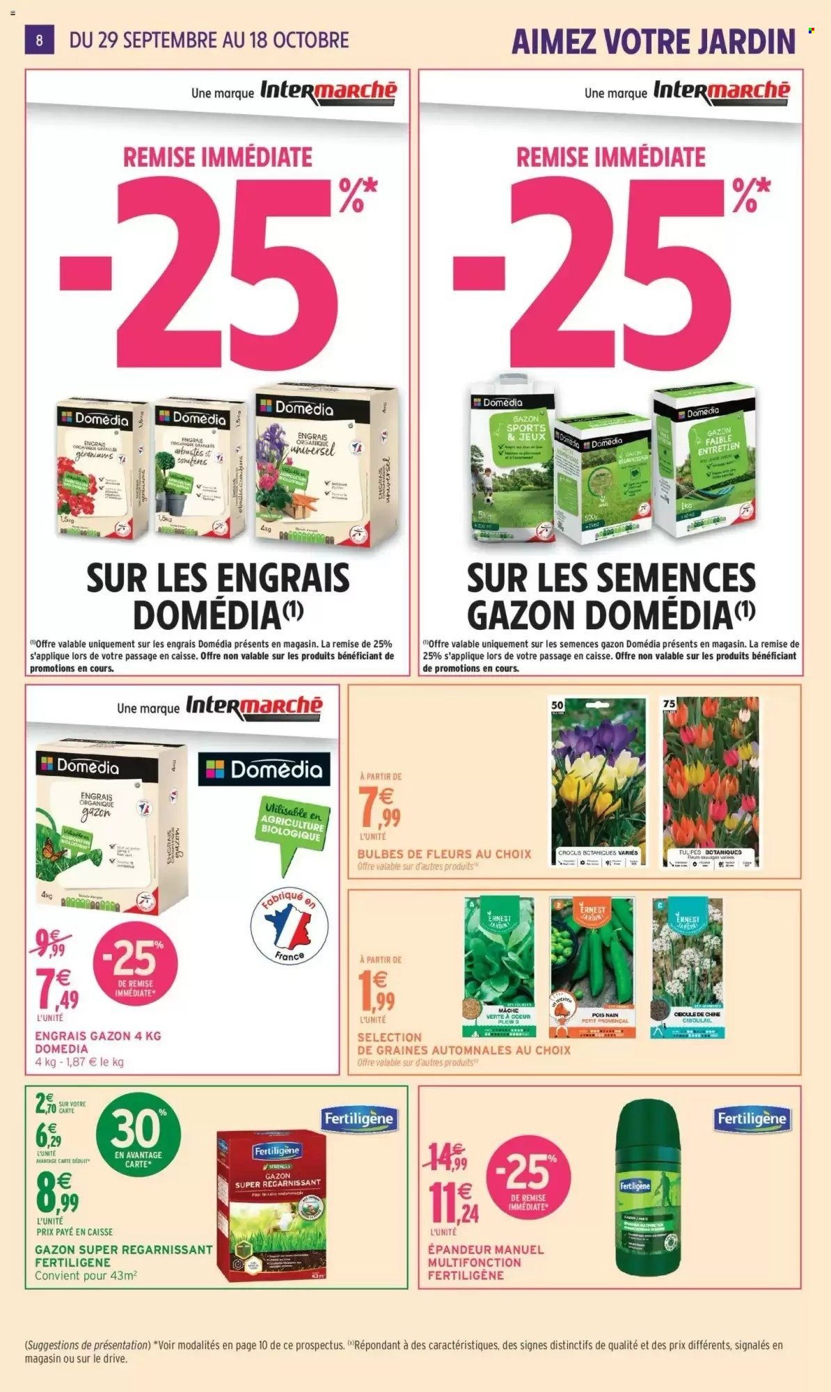 Catalogue INTERMARCHÉ - Jardin d'automne