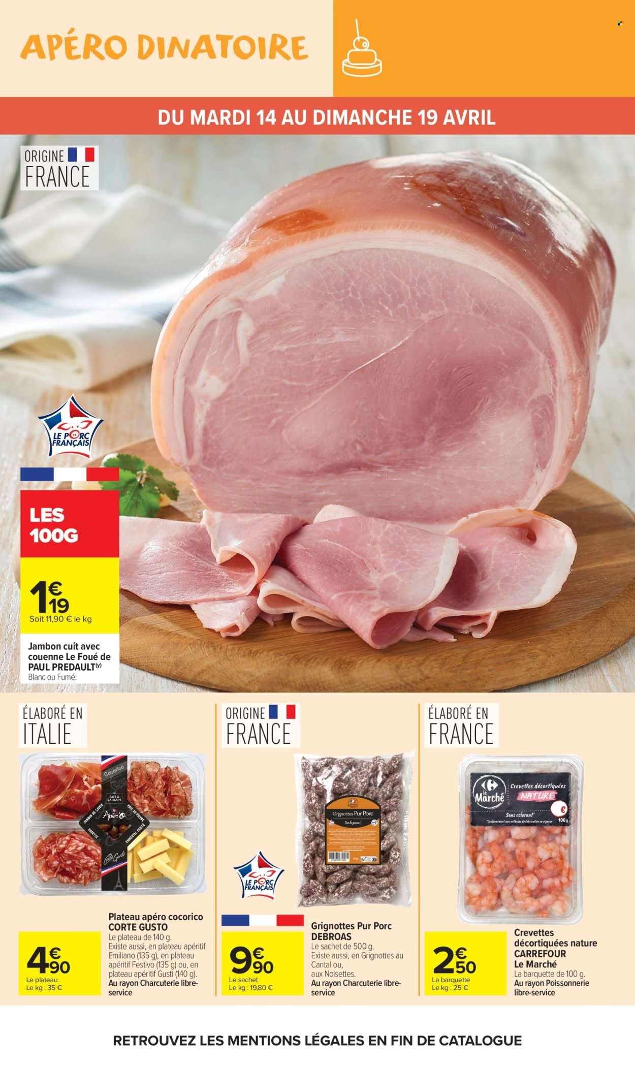 Catalogue CARREFOUR MARKET - APÉRO DINATOIRE (2026-04-14 - 2026-04-26)
