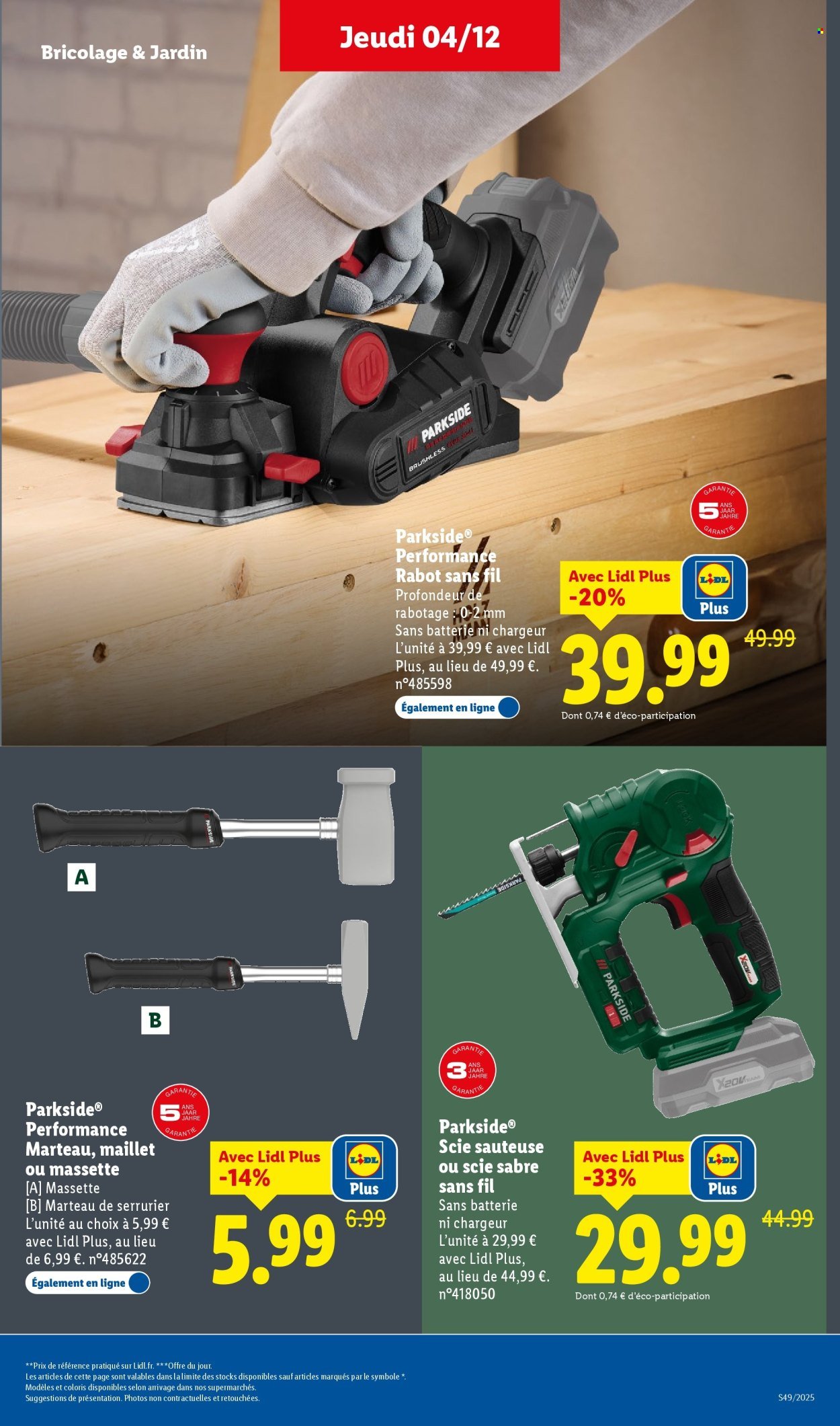 Catalogue LIDL - Les promos de la semaine