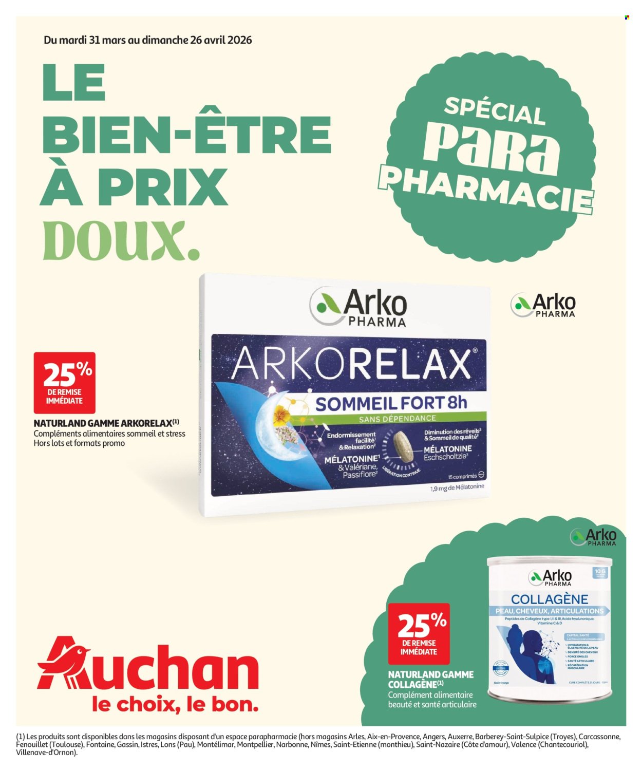 Catalogue AUCHAN - Parapharmacie, beauté