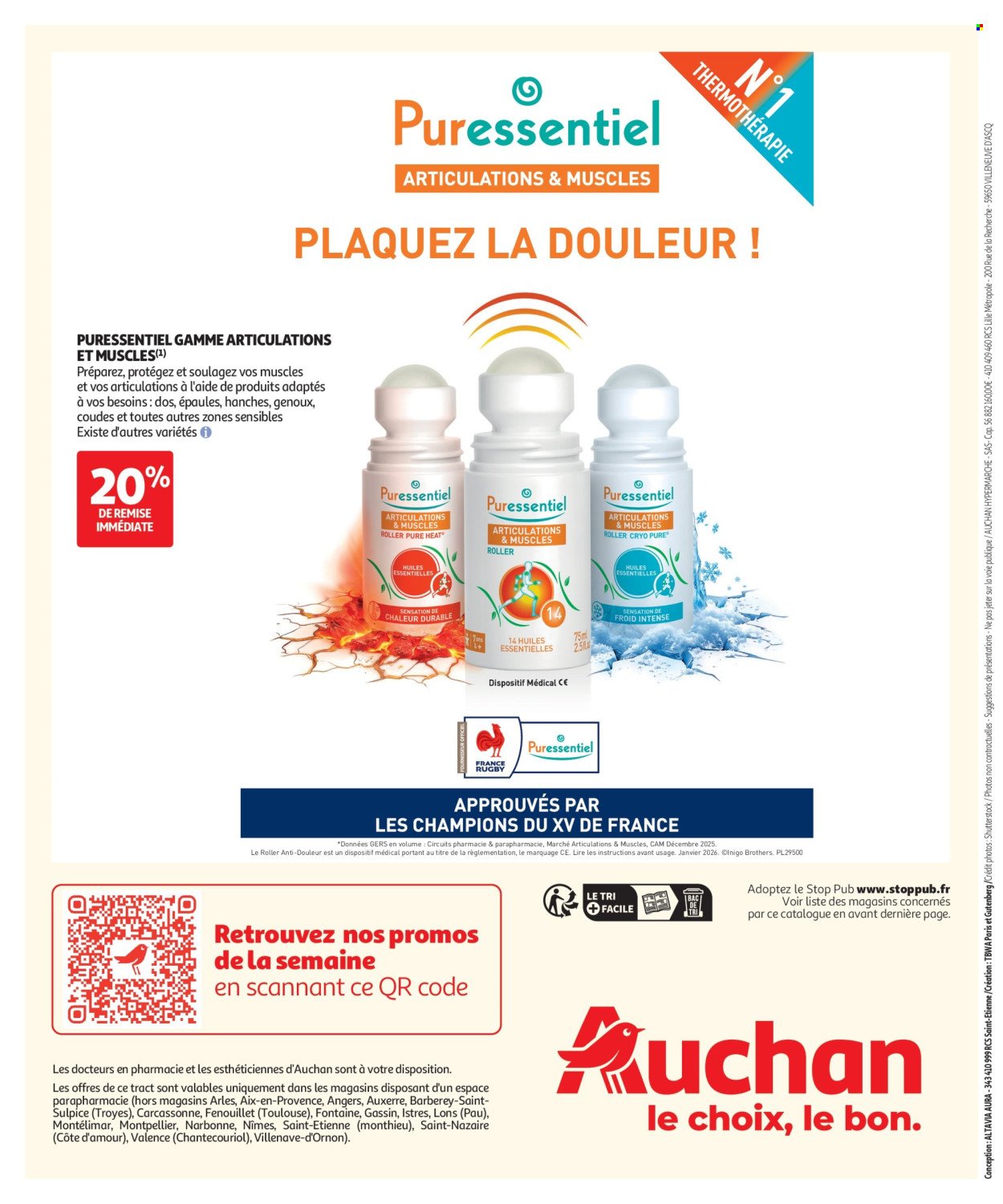 Catalogue AUCHAN - Parapharmacie, beauté