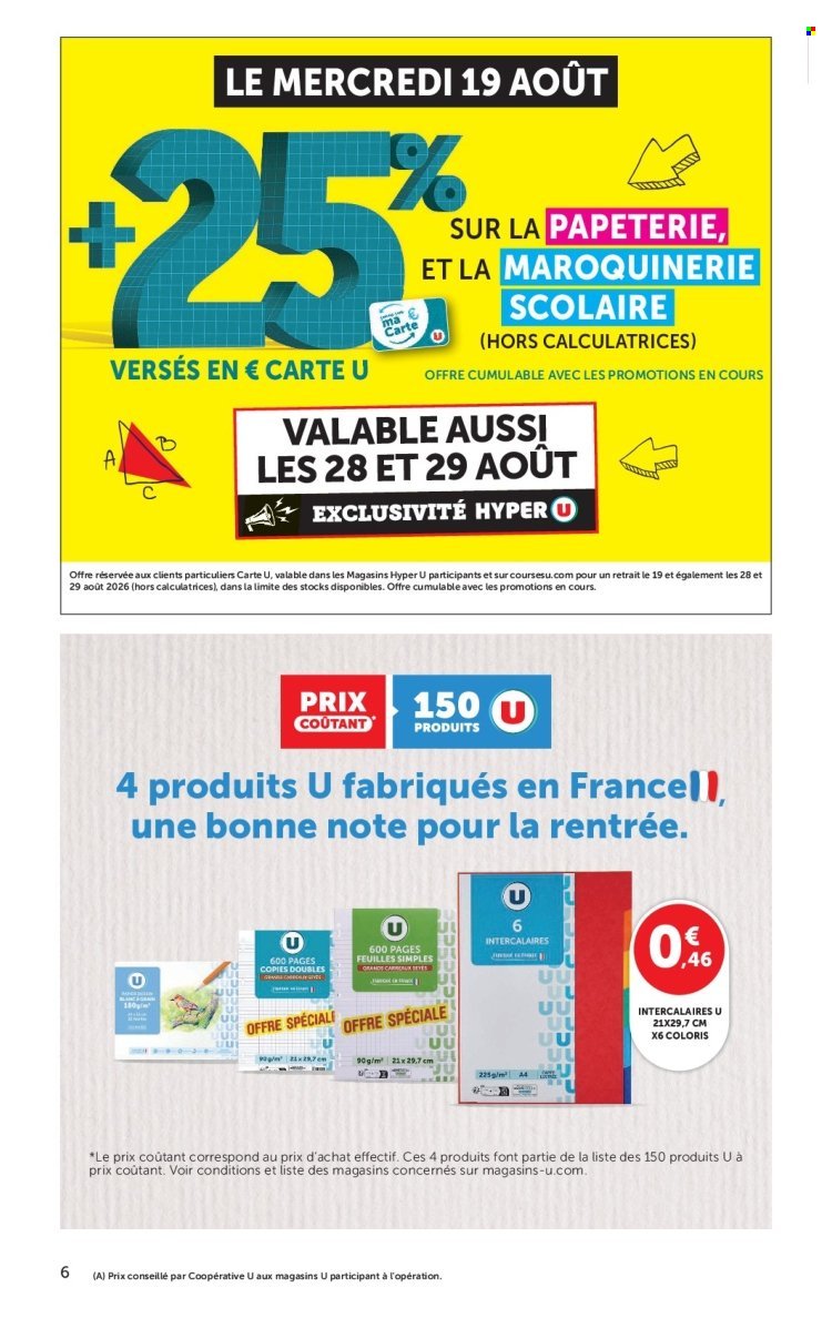 Catalogue HYPER U - Les prix bas de la semaine