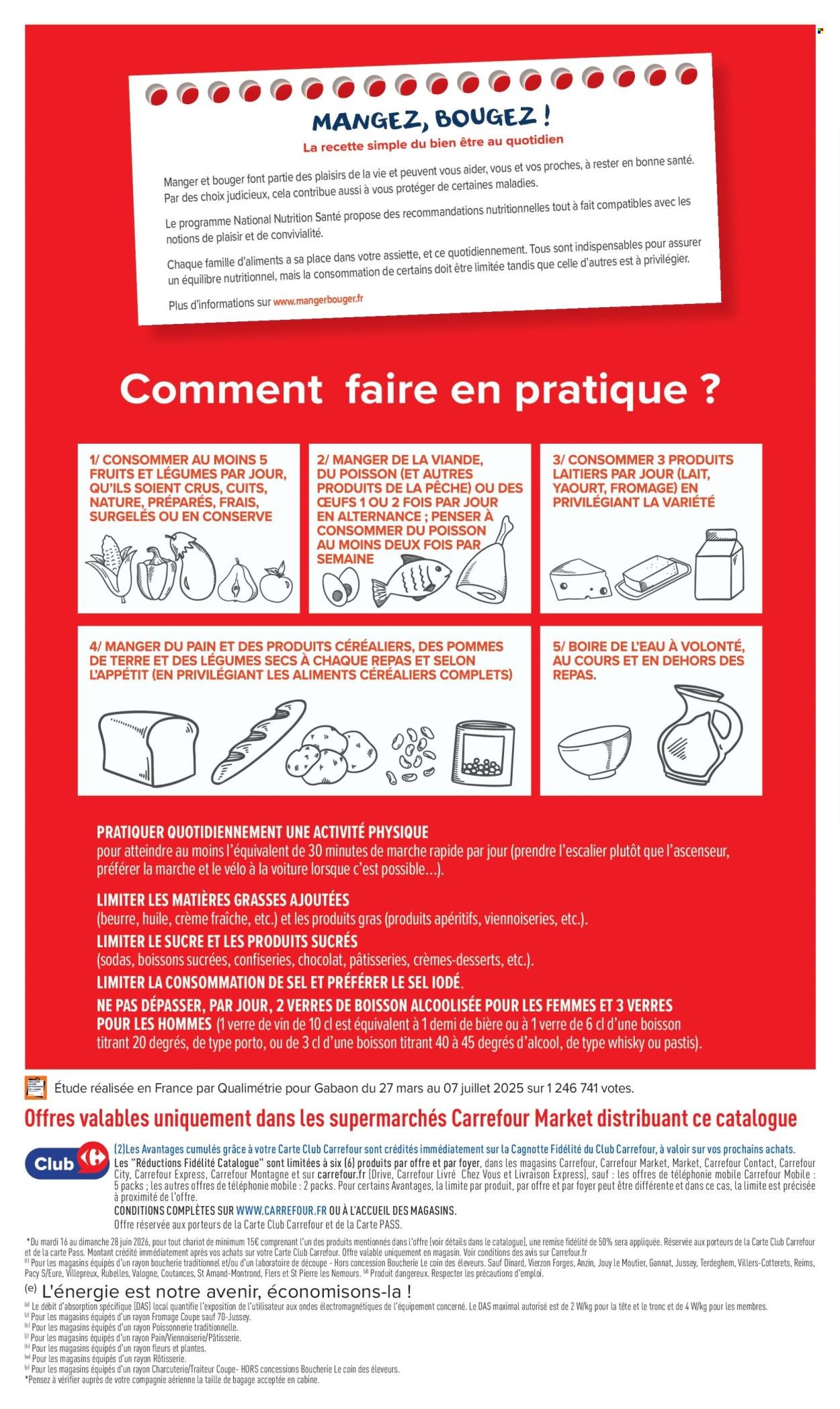 Catalogue CARREFOUR MARKET - LE MOIS DES SUPPORTERS
