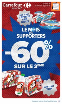 Catalogue CARREFOUR MARKET - LE MOIS DES SUPPORTERS