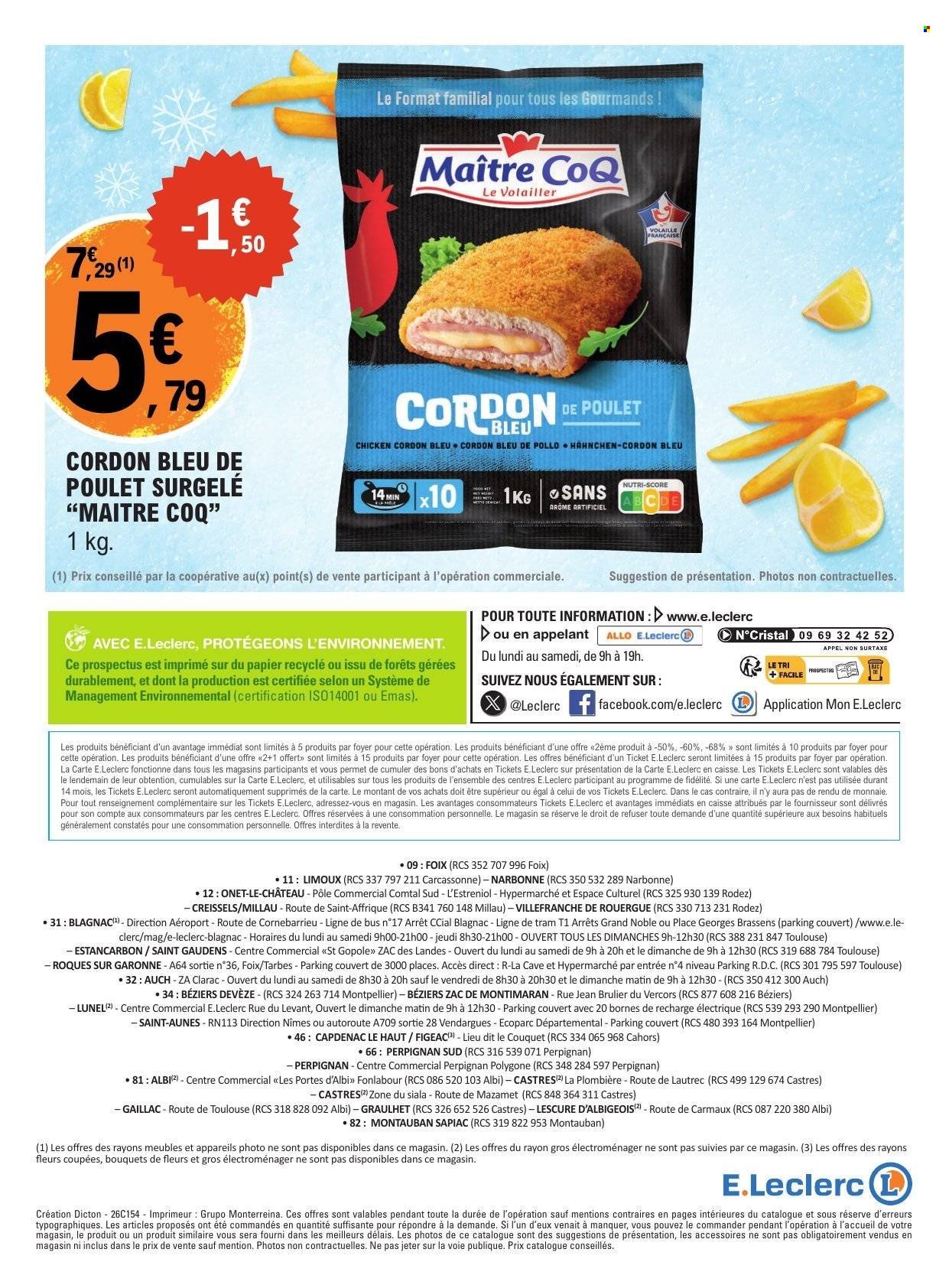 Catalogue E.LECLERC - FETE DE LA LUNE + SURGELES