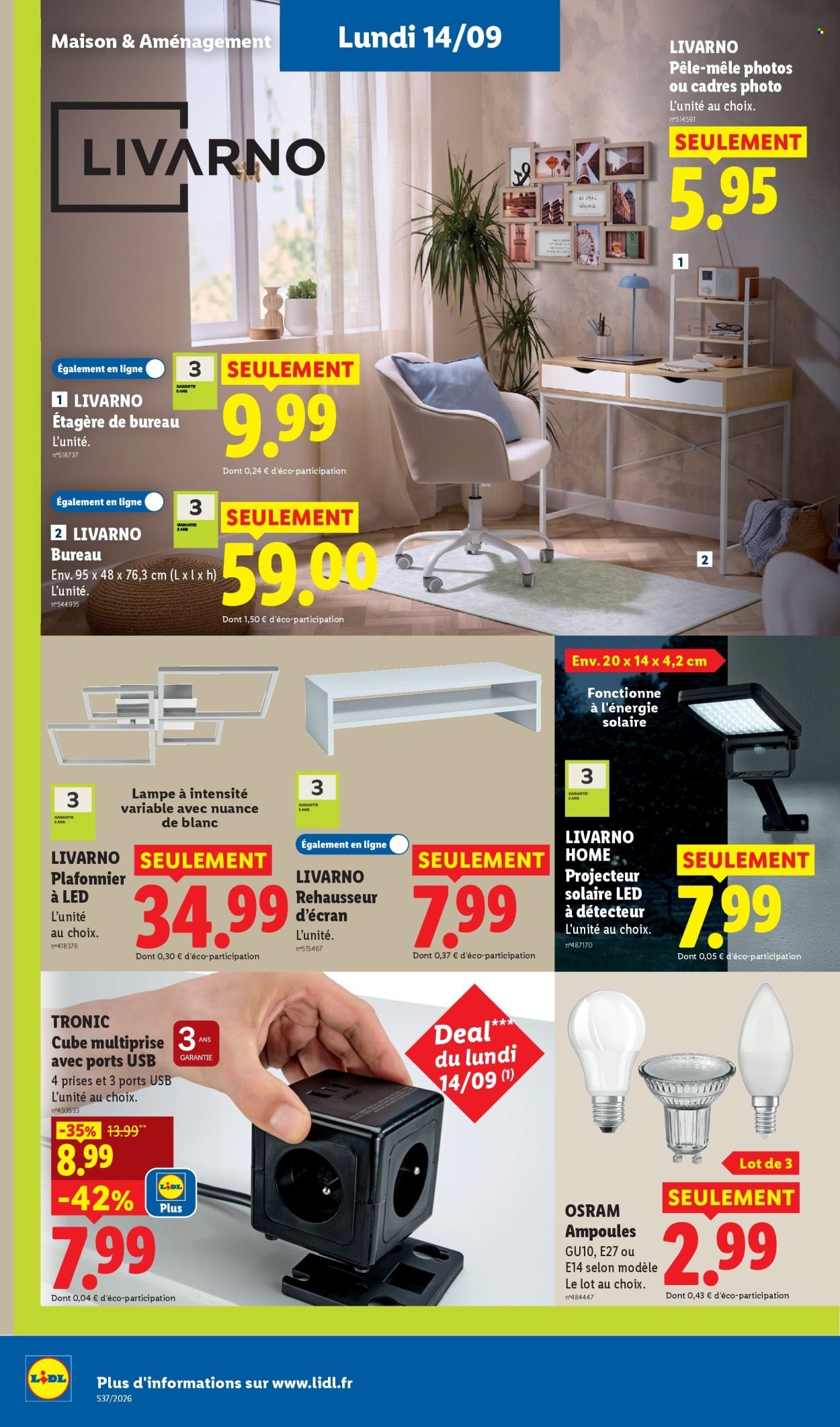 Catalogue LIDL - Les promos de la semaine