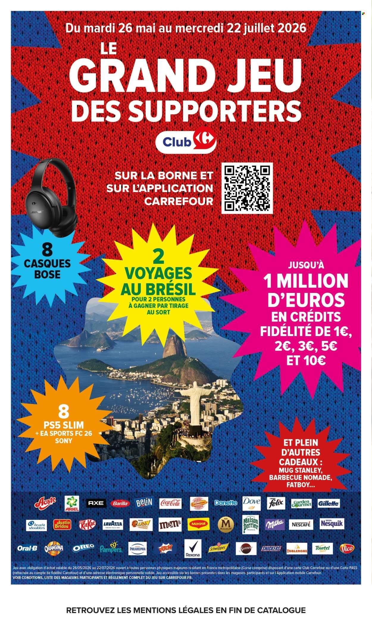 Catalogue CARREFOUR MARKET - LE MOIS DES SUPPORTERS