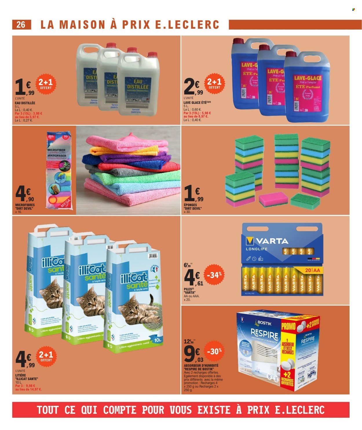 Catalogue E.LECLERC - VENTES GEANTES (2025-07-29 - 2025-08-09)