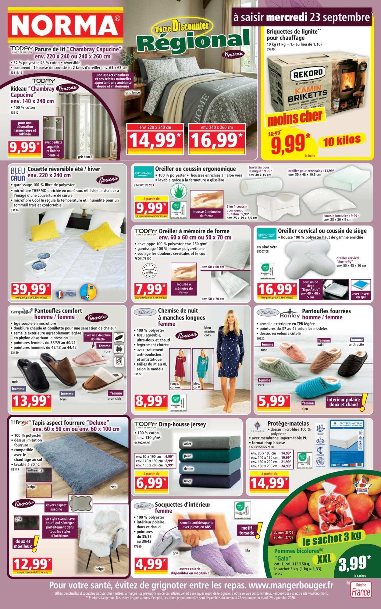 Catalogue NORMA - Du mercredi 23 septembre 2026