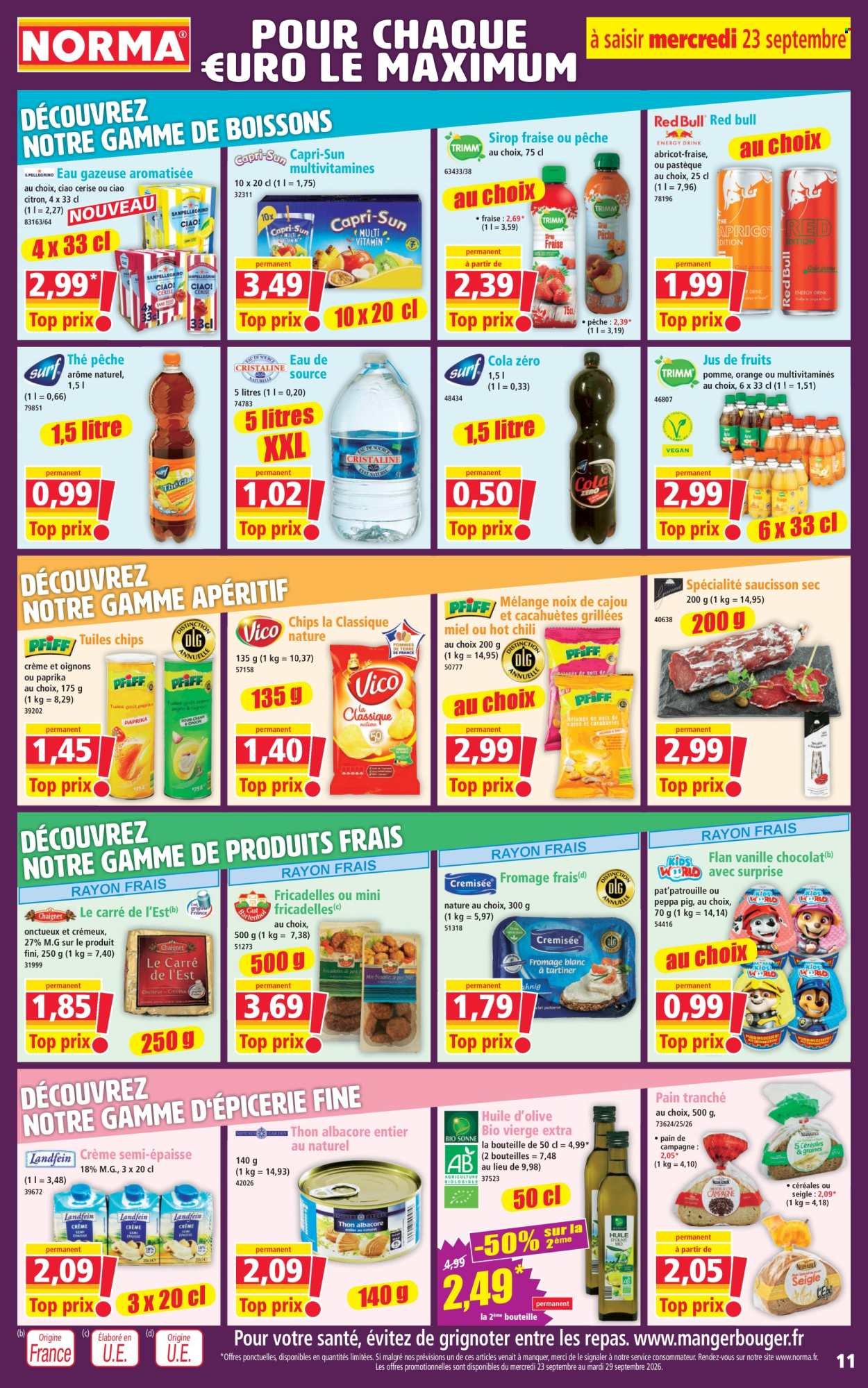 Catalogue NORMA - Du mercredi 23 septembre 2026