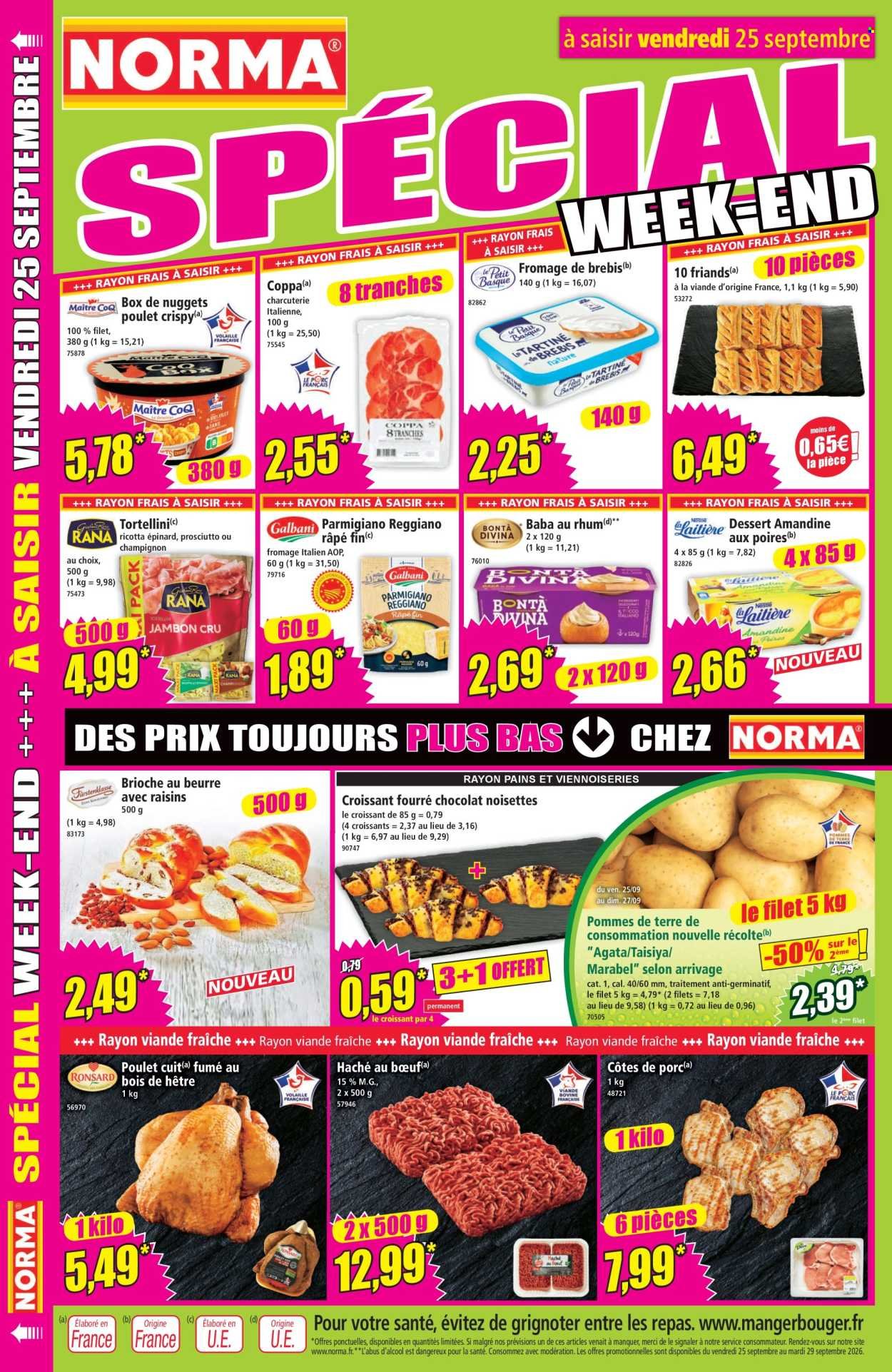 Catalogue NORMA - Du mercredi 23 septembre 2026