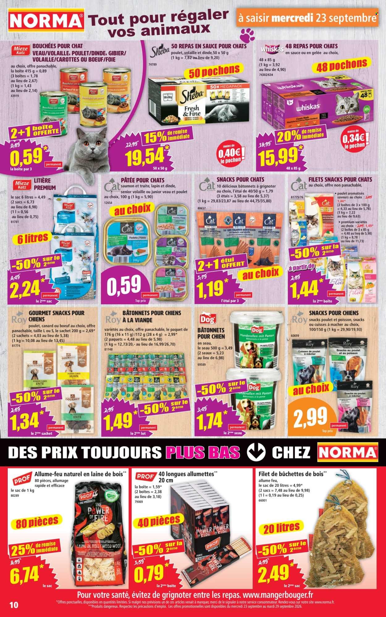 Catalogue NORMA - Du mercredi 23 septembre 2026