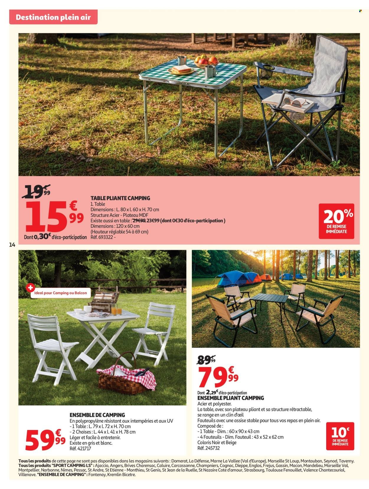 Catalogue AUCHAN - Plein air jeux de jardin