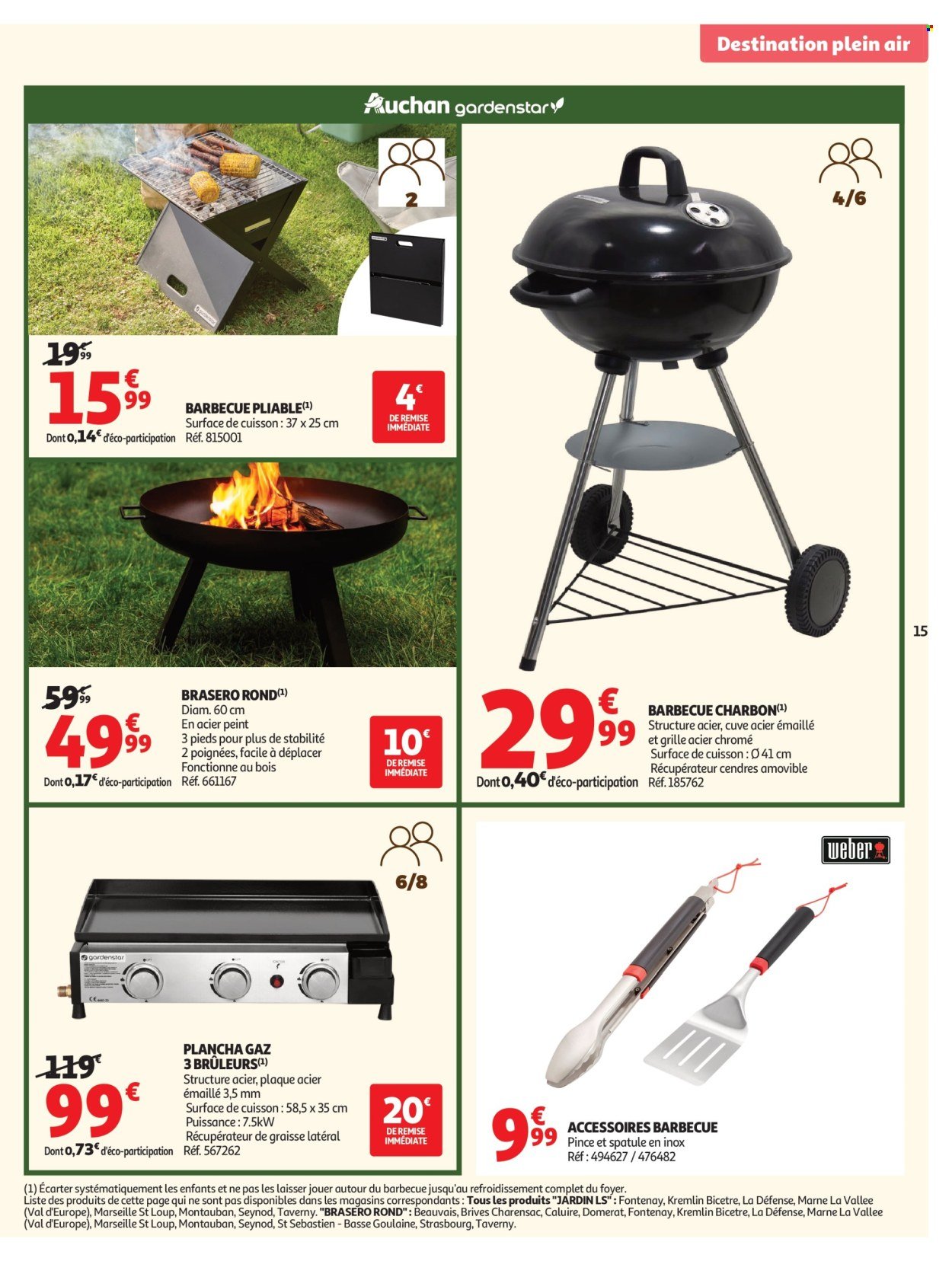 Catalogue AUCHAN - Plein air jeux de jardin