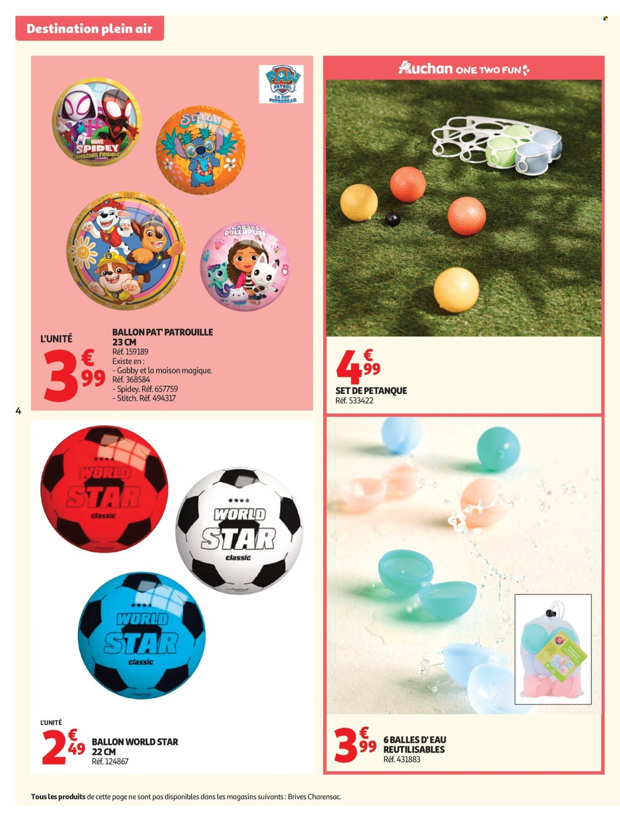 Catalogue AUCHAN - Plein air jeux de jardin