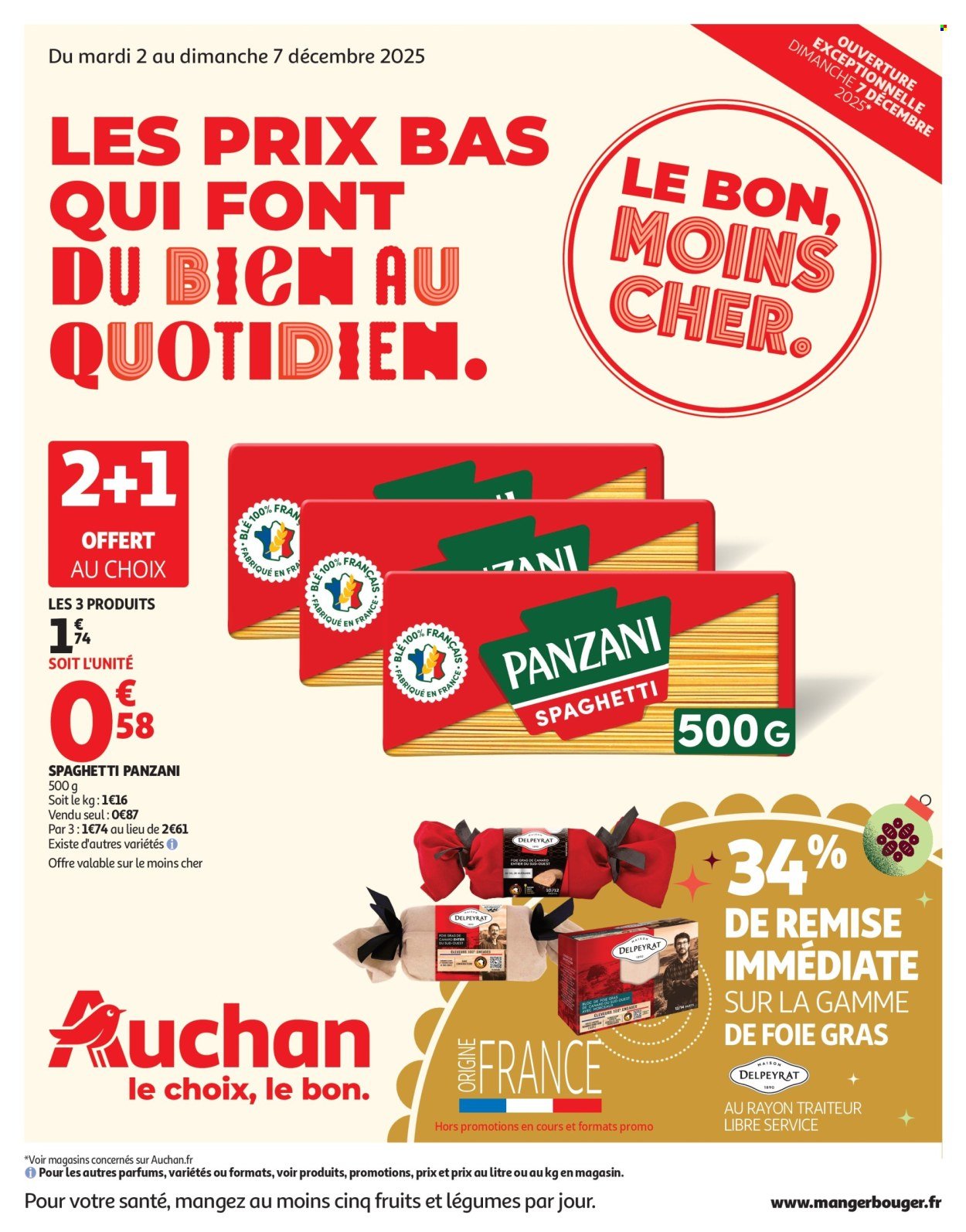 Catalogue AUCHAN - Les prix bas qui font du bien au quotidien