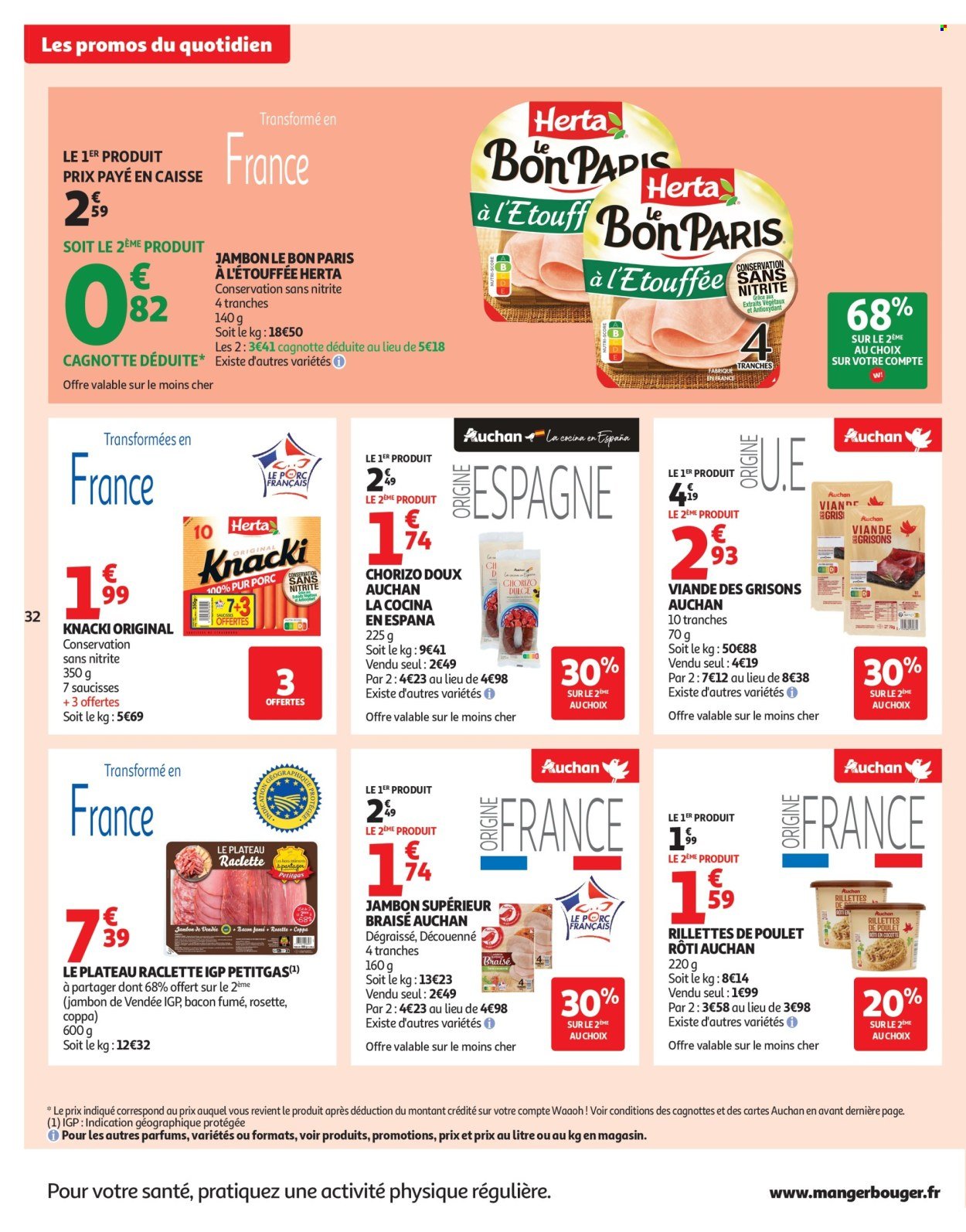 Catalogue AUCHAN - Les prix bas qui font du bien au quotidien