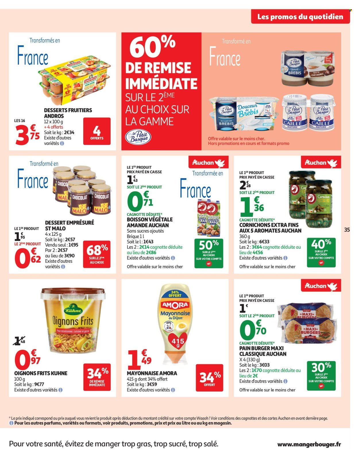 Catalogue AUCHAN - Les prix bas qui font du bien au quotidien