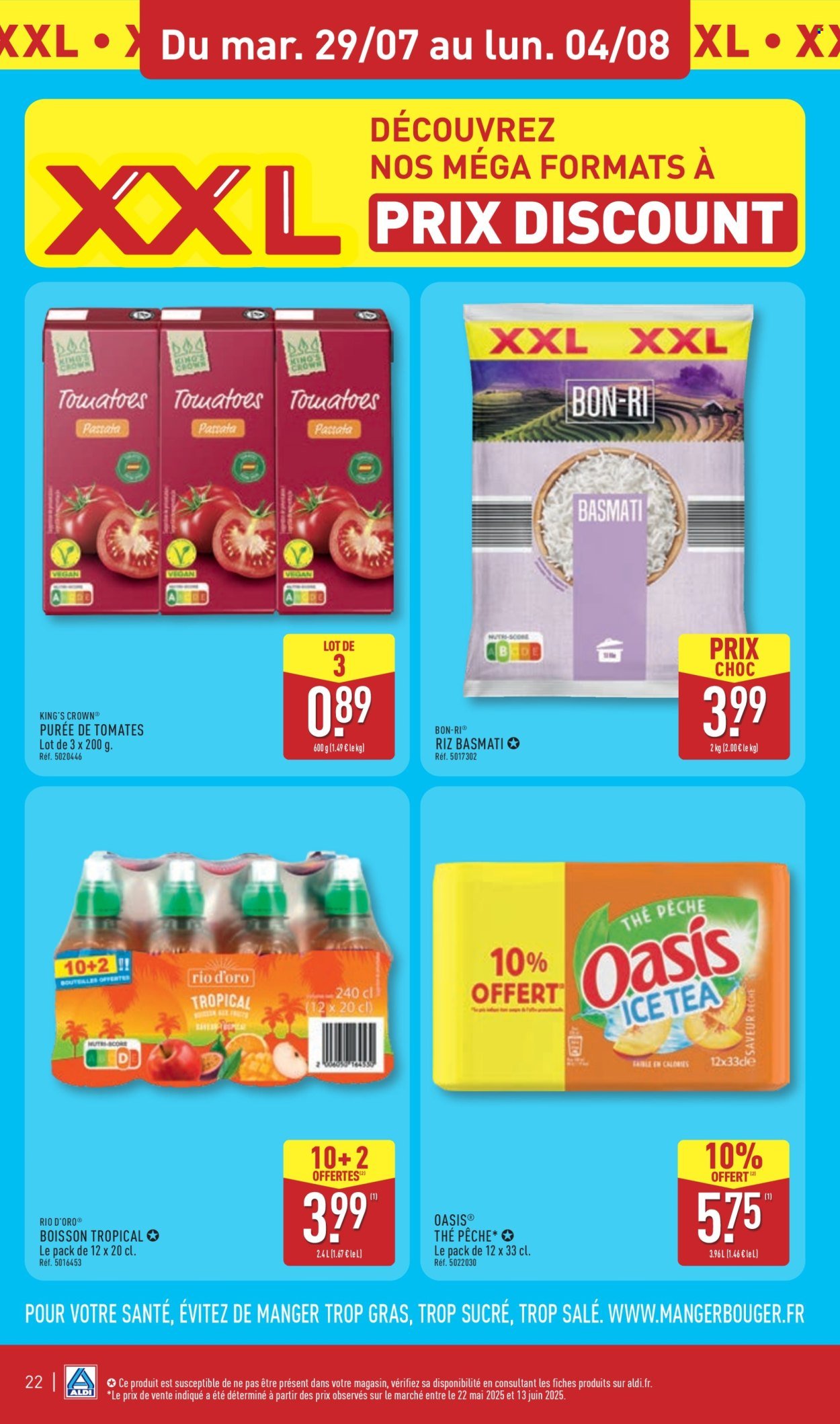 Catalogue ALDI - XXL (2025-07-29 - 2025-08-04)