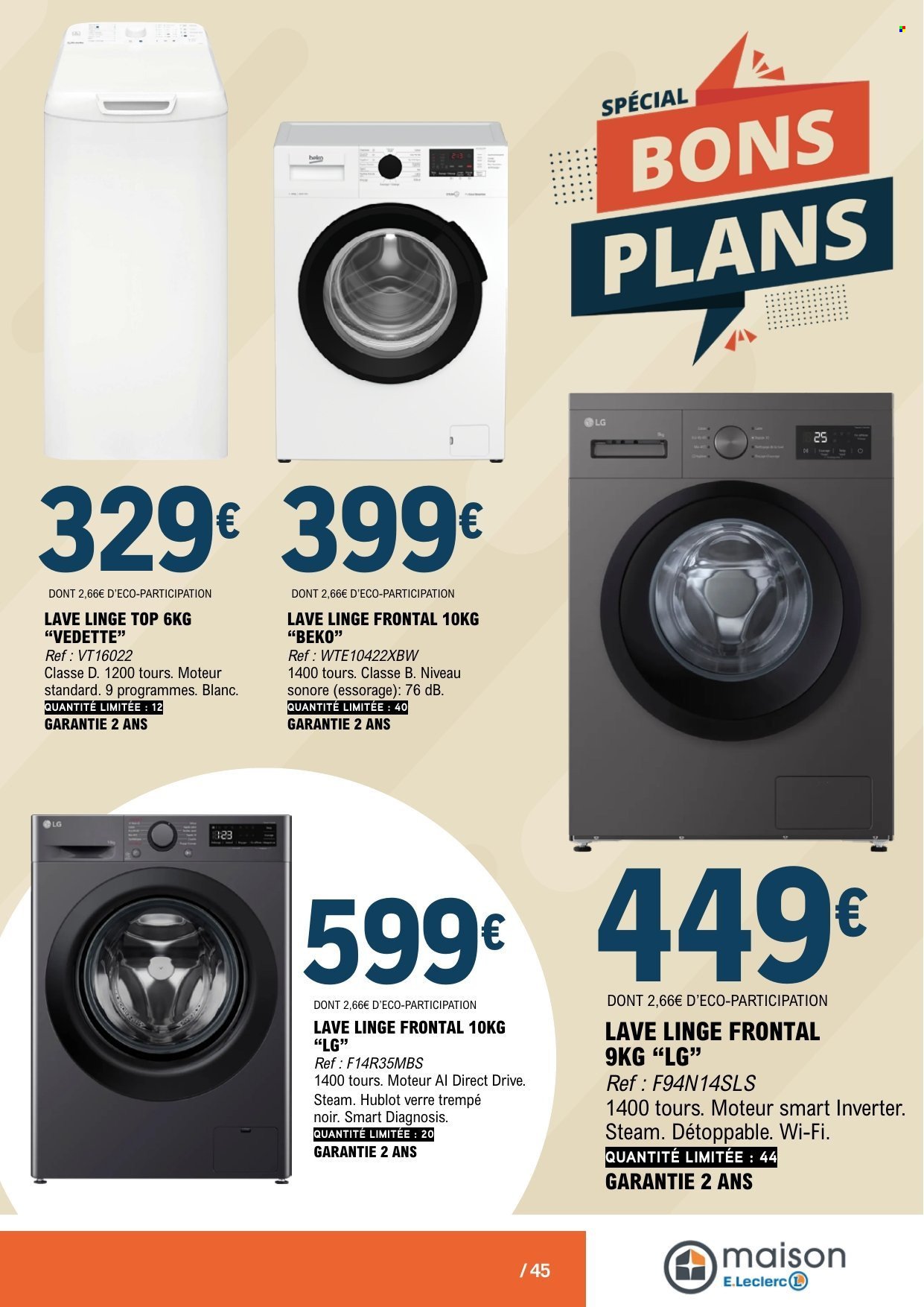 Catalogue E.LECLERC - Du samedi 6 septembre 2025 (2025-09-06 - 2025-09-21)