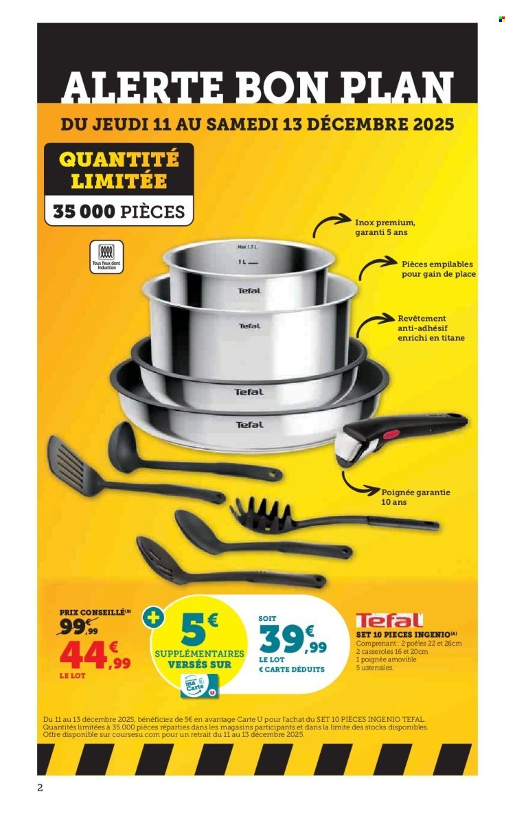 Catalogue SUPER U - Les prix bas de la semaine (2025-12-09 - 2025-12-24)