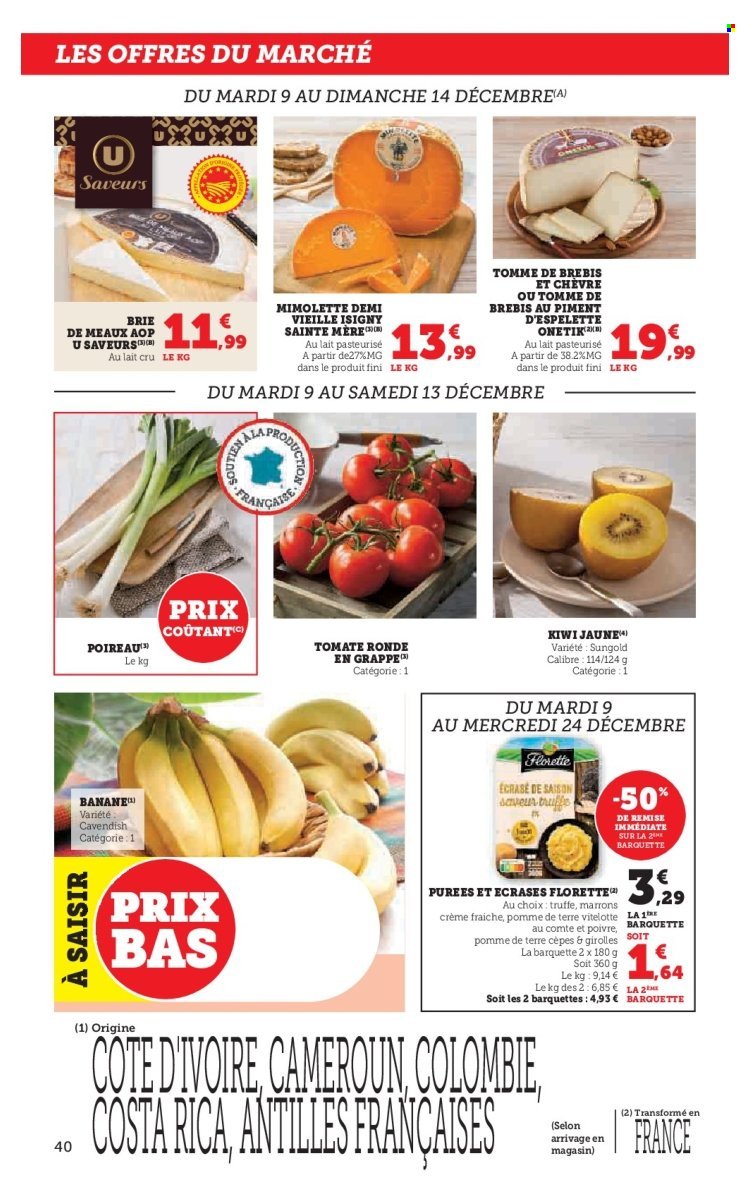 Catalogue SUPER U - Les prix bas de la semaine (2025-12-09 - 2025-12-24)