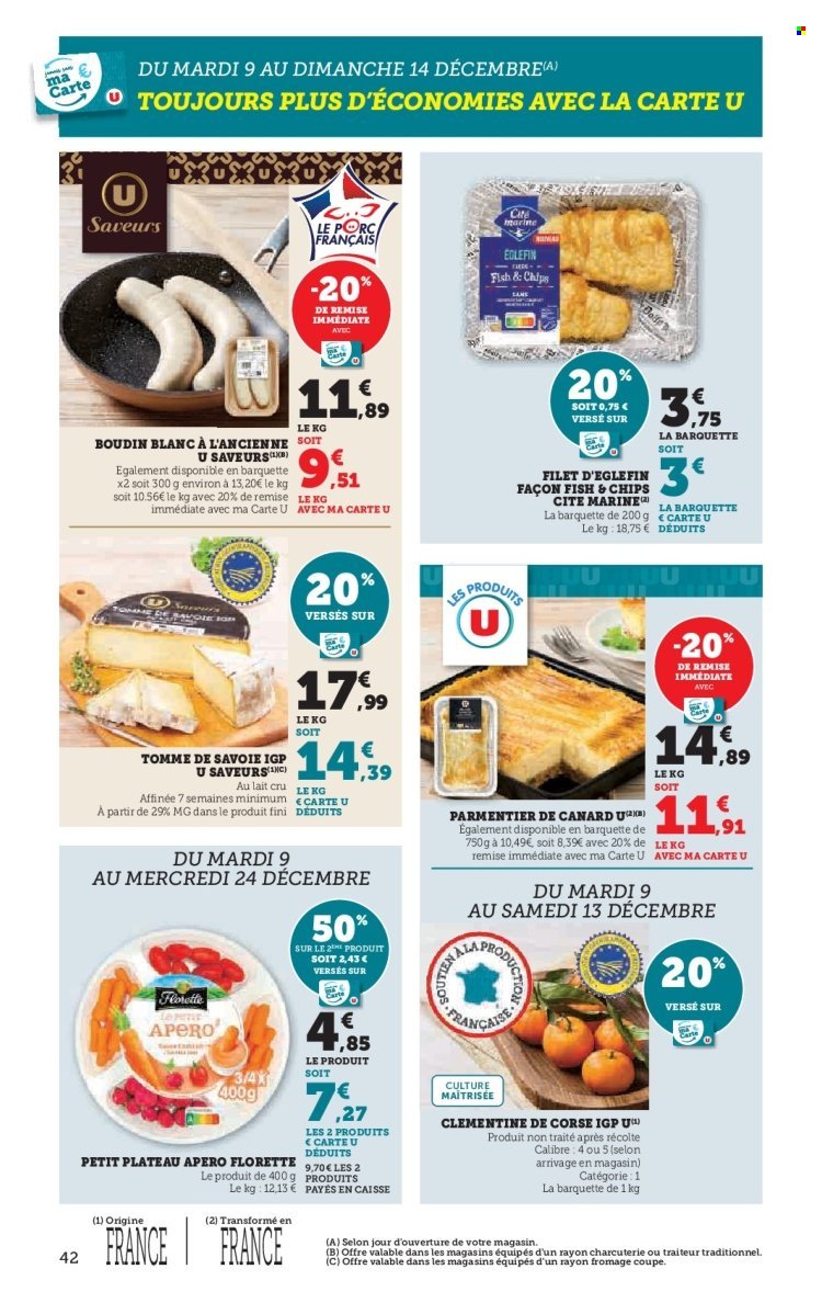 Catalogue SUPER U - Les prix bas de la semaine (2025-12-09 - 2025-12-24)