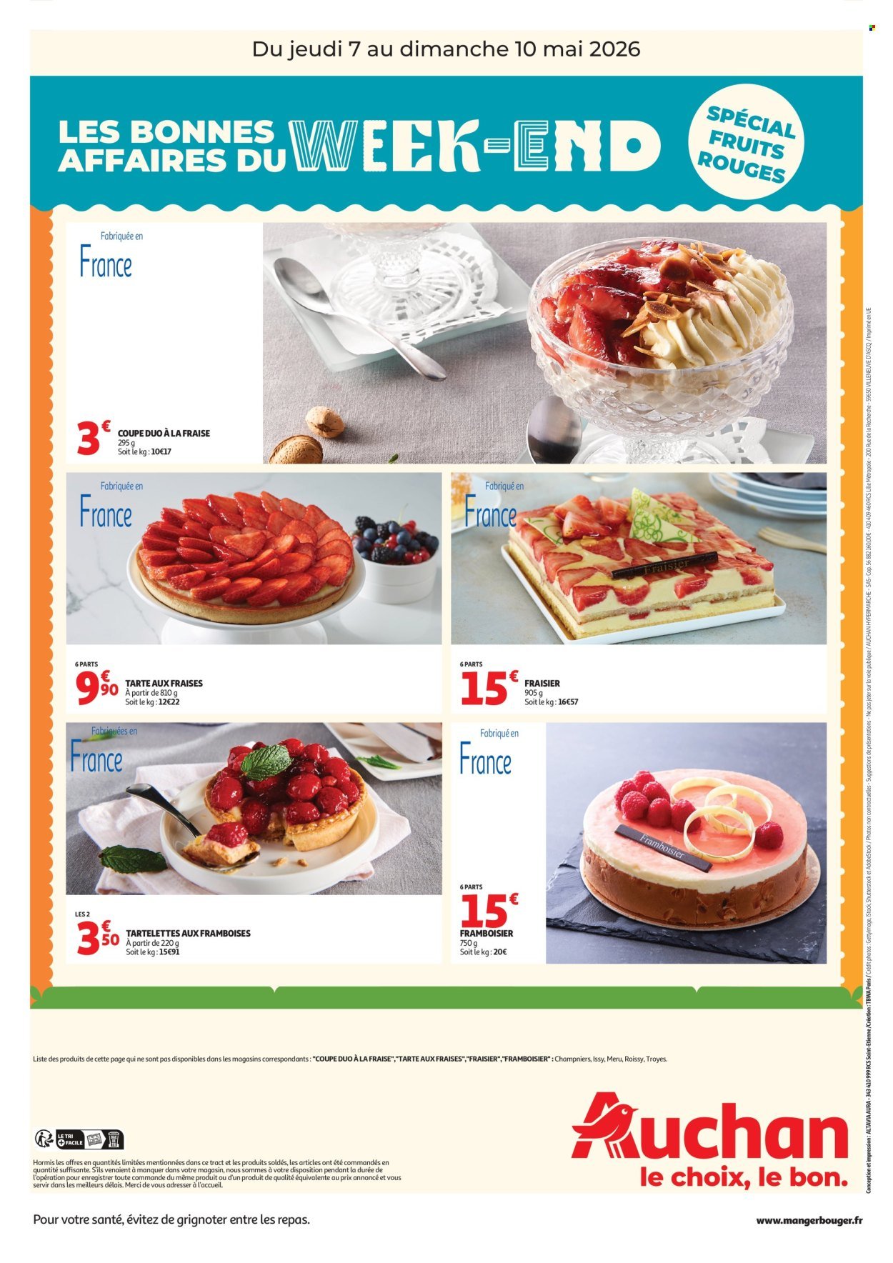 Catalogue AUCHAN - Les bons plans du week-end dans votre hyper !
