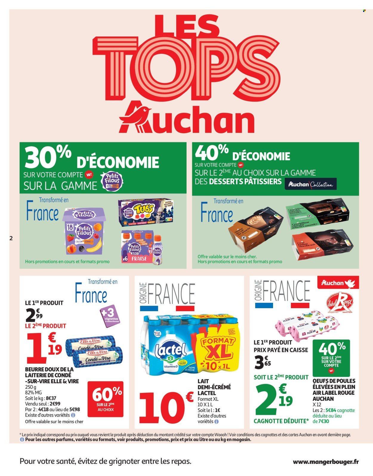 Catalogue AUCHAN - Des prix aussi bas, c'est le top ! (2025-09-02 - 2025-09-14)