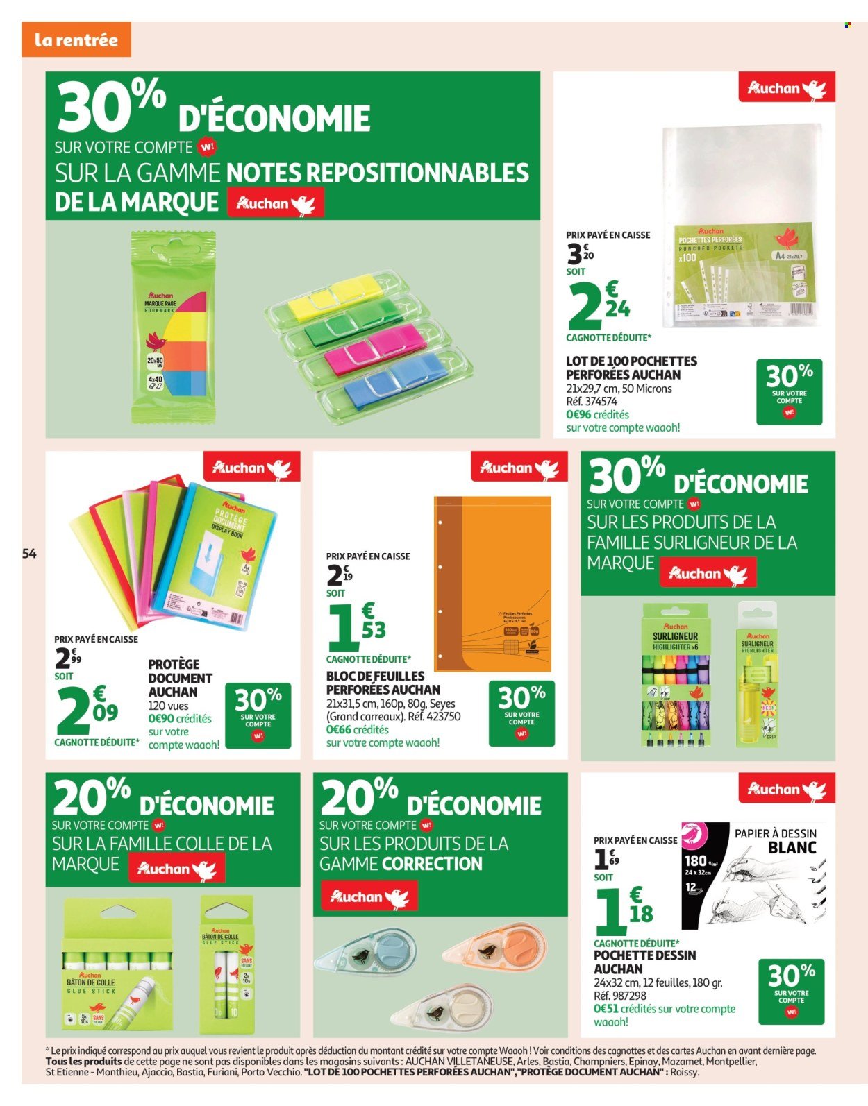Catalogue AUCHAN - Des prix aussi bas, c'est le top ! (2025-09-02 - 2025-09-14)