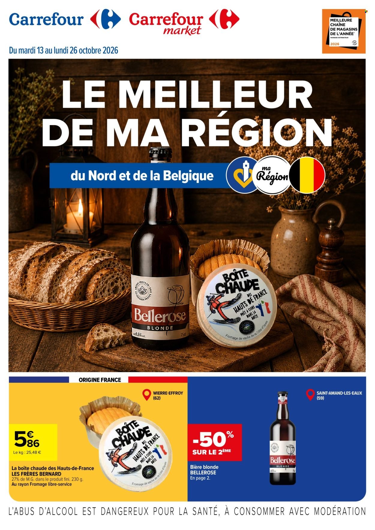 Catalogue CARREFOUR - LE MEILLEUR DE MA RÉGION DU NORD ET DE LA BELGIQUE