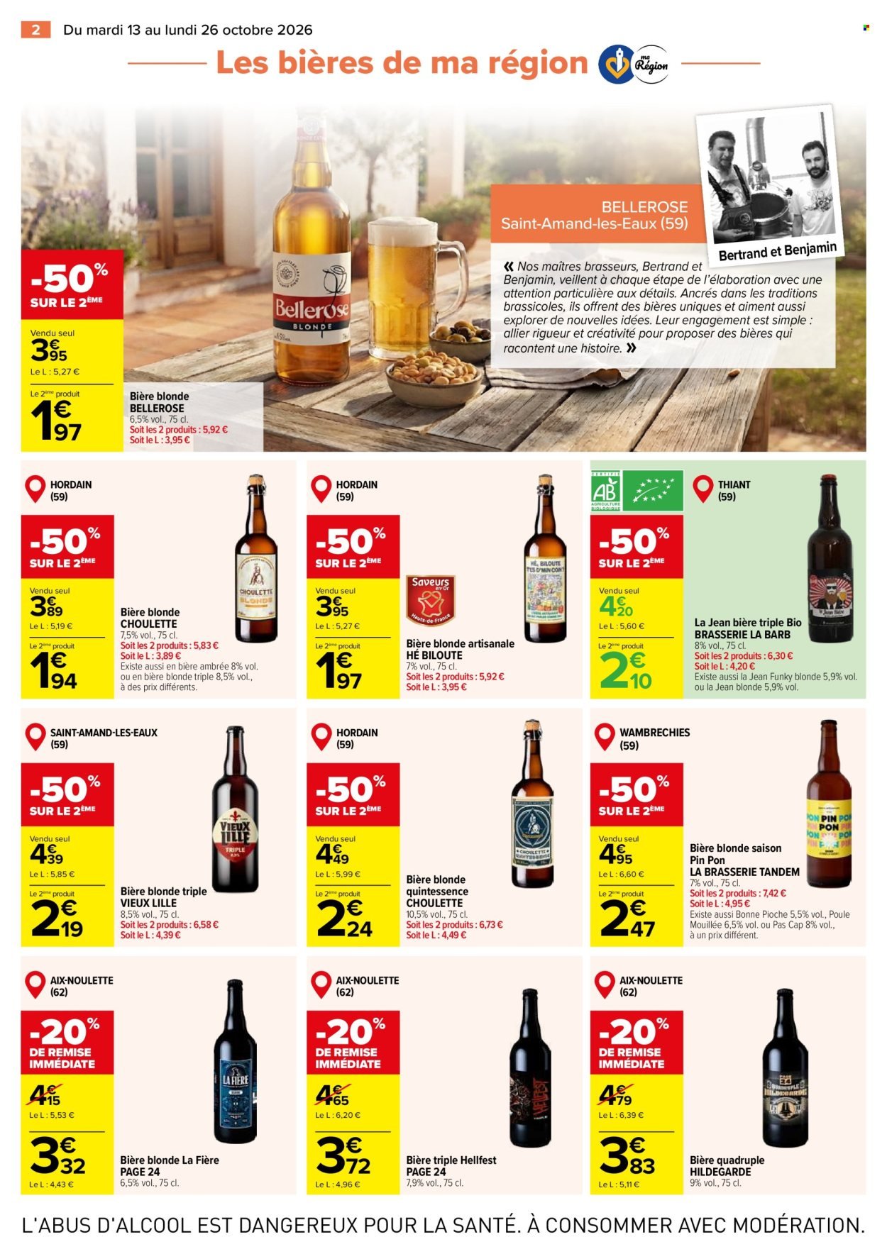 Catalogue CARREFOUR - LE MEILLEUR DE MA RÉGION DU NORD ET DE LA BELGIQUE
