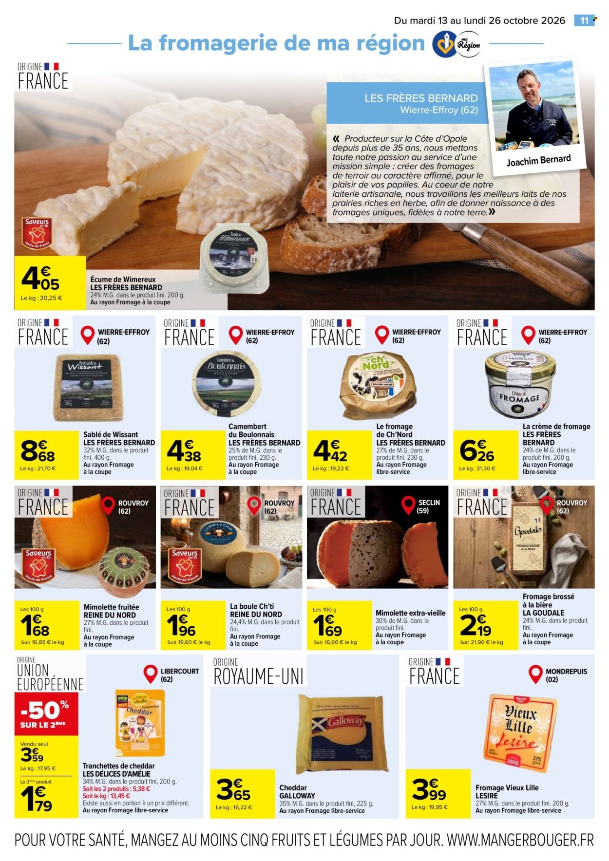 Catalogue CARREFOUR - LE MEILLEUR DE MA RÉGION DU NORD ET DE LA BELGIQUE