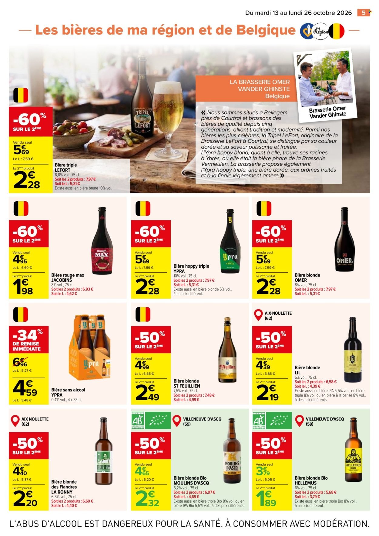 Catalogue CARREFOUR - LE MEILLEUR DE MA RÉGION DU NORD ET DE LA BELGIQUE
