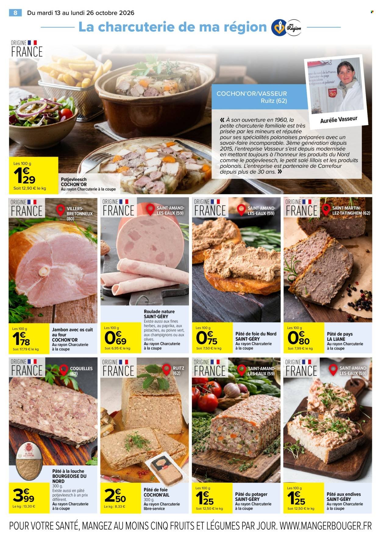 Catalogue CARREFOUR - LE MEILLEUR DE MA RÉGION DU NORD ET DE LA BELGIQUE
